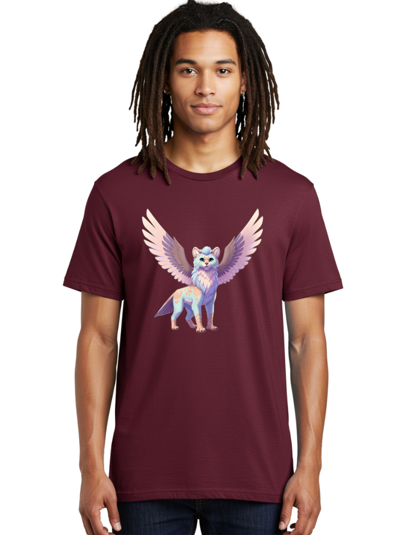 Winged-Cat-Creature Men'S Graphic Tee, 100% Cotton, Comfortable Casual Summer Wear, Machine Washable, Vintage Camera, Old Camera, Antique Camera, Black Camera, Classic Photography, Photography Equipment, Nostalgic Device, Film Camera, Baq196 24