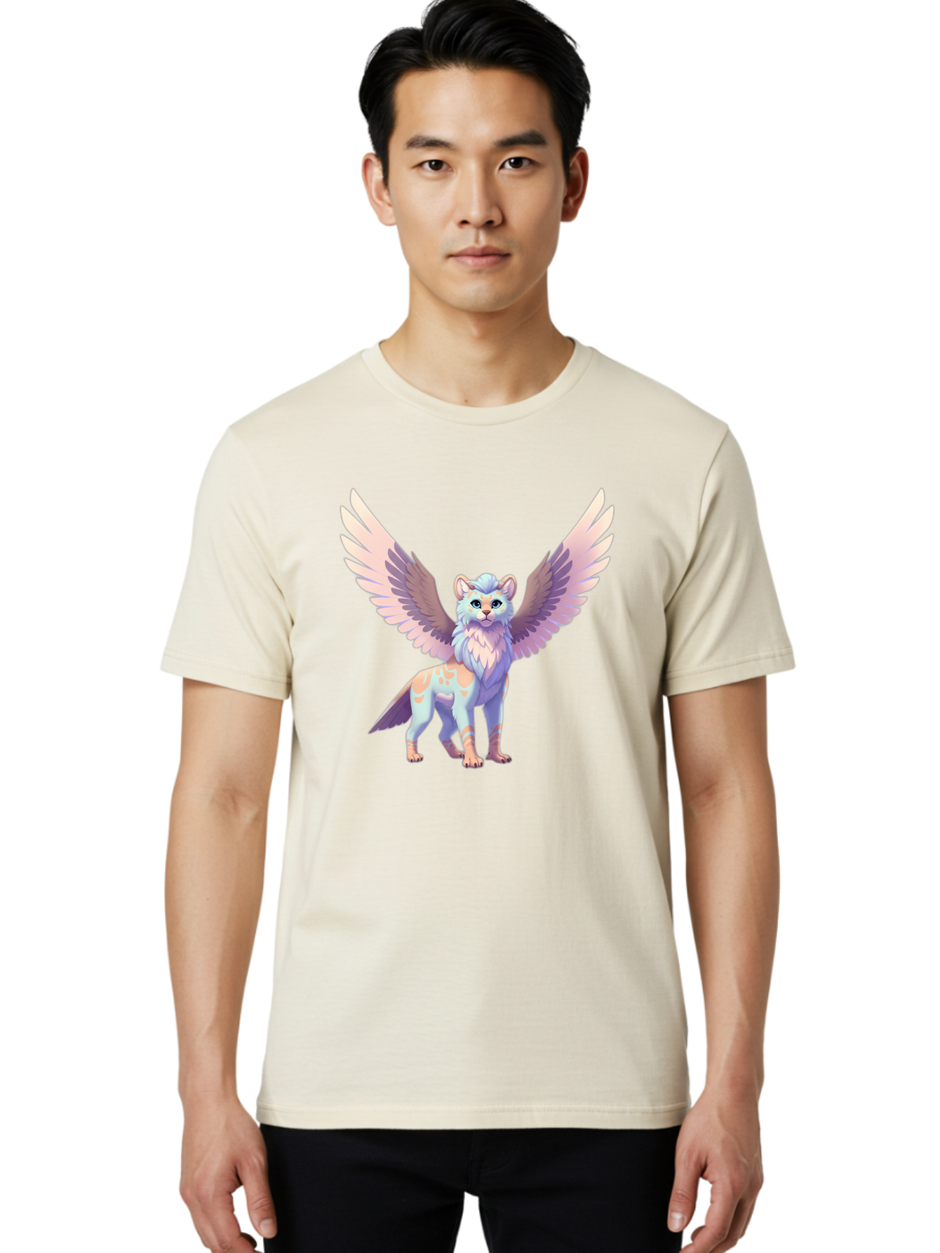 Winged-Cat-Creature Men'S Graphic Tee, 100% Cotton, Comfortable Casual Summer Wear, Machine Washable, Vintage Camera, Old Camera, Antique Camera, Black Camera, Classic Photography, Photography Equipment, Nostalgic Device, Film Camera, Baq196 23