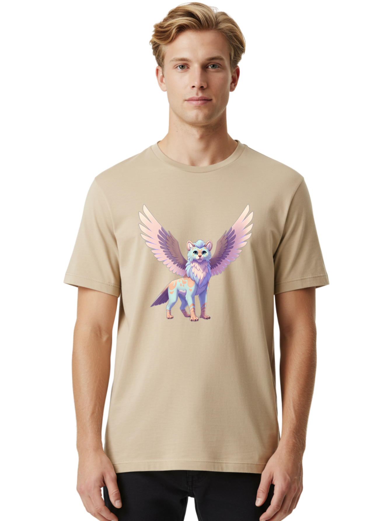 Winged-Cat-Creature Men'S Graphic Tee, 100% Cotton, Comfortable Casual Summer Wear, Machine Washable, Vintage Camera, Old Camera, Antique Camera, Black Camera, Classic Photography, Photography Equipment, Nostalgic Device, Film Camera, Baq196 29