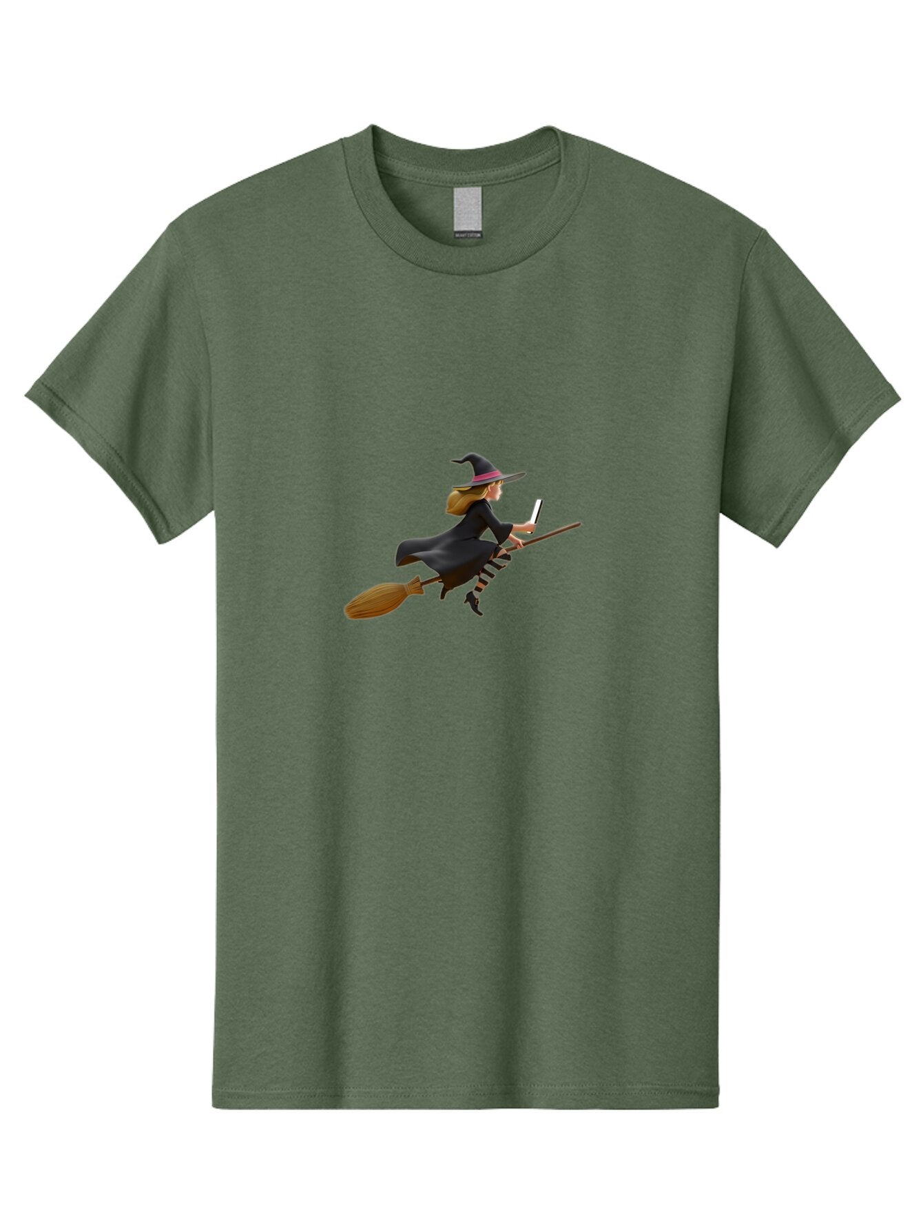 Witch-Flying-On-Broomstick-1 Men'S Graphic Tee, 100% Cotton, Comfortable Casual Summer Wear, Machine Washable, Vintage Camera, Old Camera, Antique Camera, Black Camera, Classic Photography, Photography Equipment, Nostalgic Device, Film Camera, Baq199 1