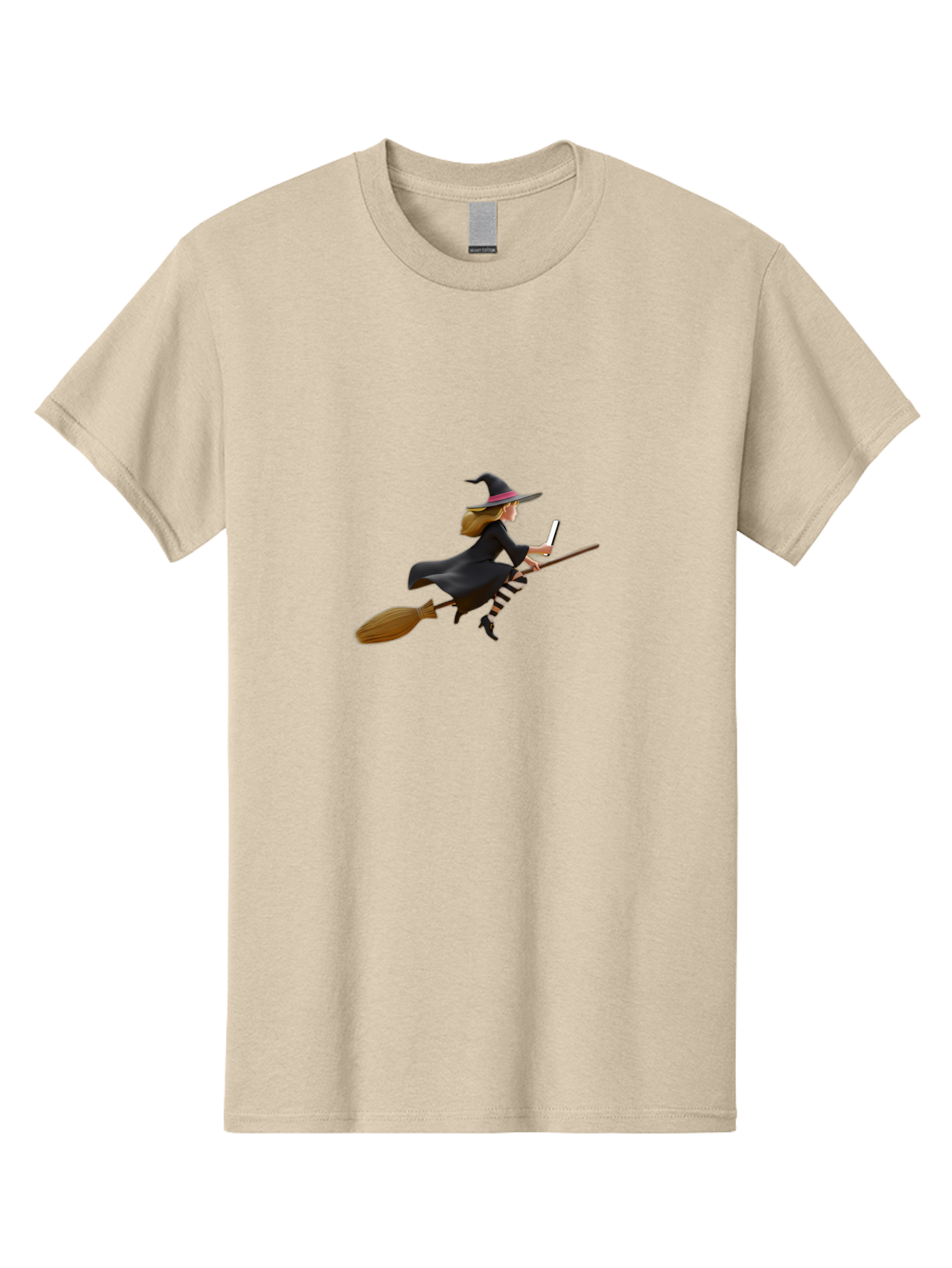 Witch-Flying-On-Broomstick-1 Men'S Graphic Tee, 100% Cotton, Comfortable Casual Summer Wear, Machine Washable, Vintage Camera, Old Camera, Antique Camera, Black Camera, Classic Photography, Photography Equipment, Nostalgic Device, Film Camera, Baq199