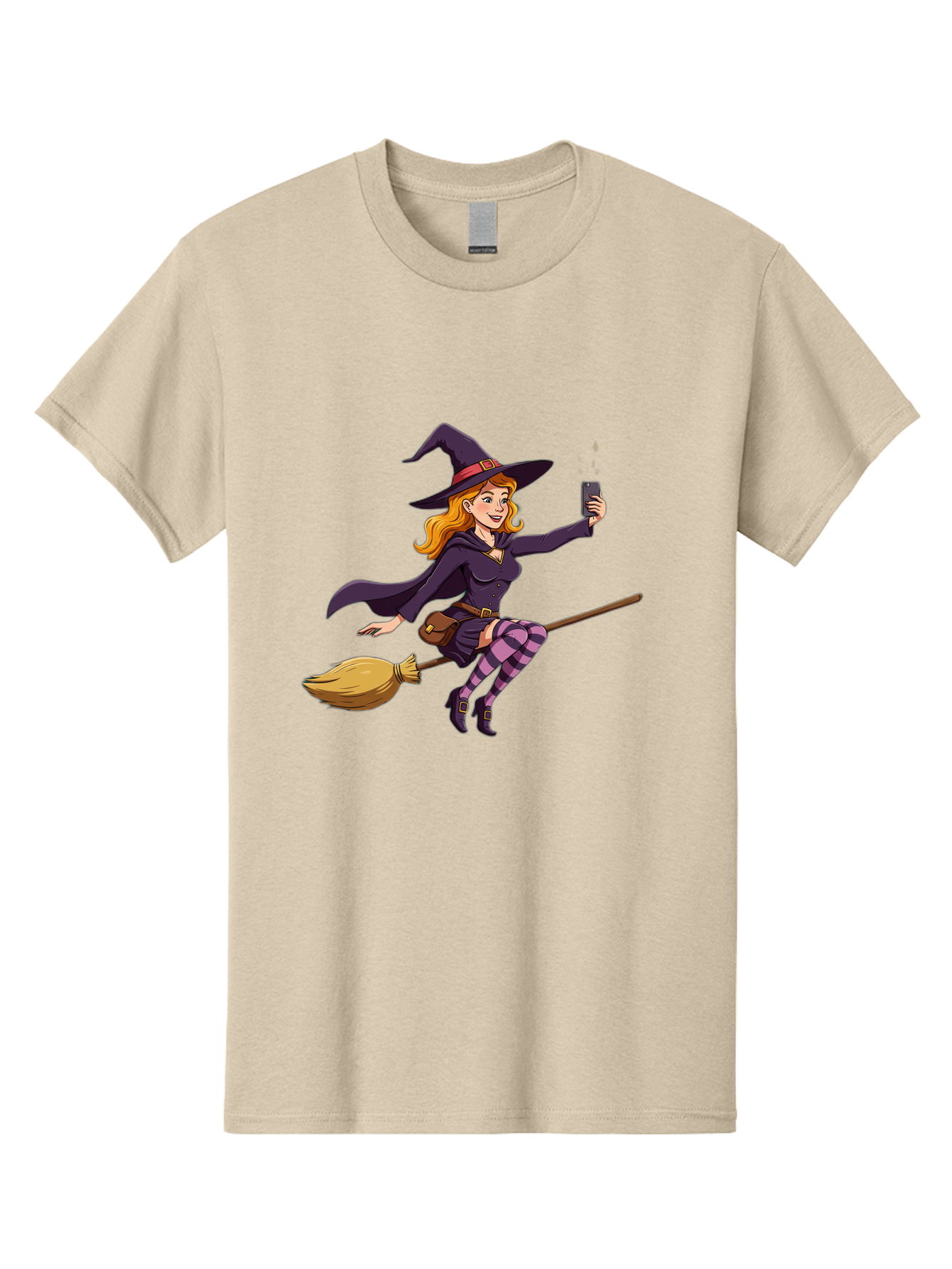 Witch-Flying-On-Broomstick-2 Men'S Graphic Tee, 100% Cotton, Comfortable Casual Summer Wear, Machine Washable, Vintage Camera, Old Camera, Antique Camera, Black Camera, Classic Photography, Photography Equipment, Nostalgic Device, Film Camera, Baq200 3