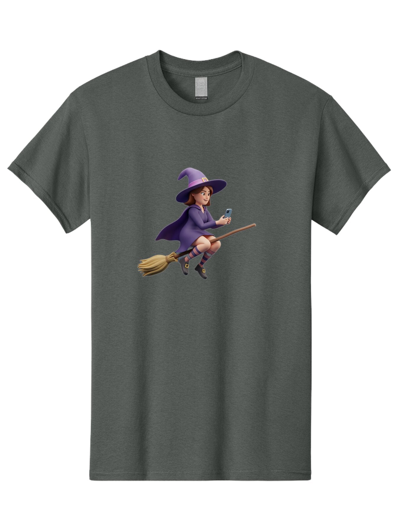 Witch-Flying-On-Broomstick-3 Men'S Graphic Tee, 100% Cotton, Comfortable Casual Summer Wear, Machine Washable, Vintage Camera, Old Camera, Antique Camera, Black Camera, Classic Photography, Photography Equipment, Nostalgic Device, Film Camera, Baq201 2