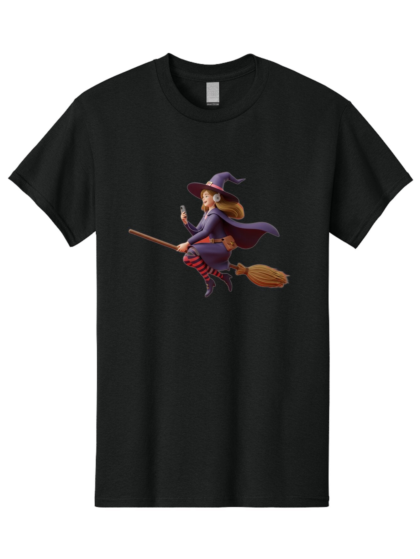 Witch-Flying-On-Broomstick-4 Men'S Graphic Tee, 100% Cotton, Comfortable Casual Summer Wear, Machine Washable, Vintage Camera, Old Camera, Antique Camera, Black Camera, Classic Photography, Photography Equipment, Nostalgic Device, Film Camera, Baq202 10
