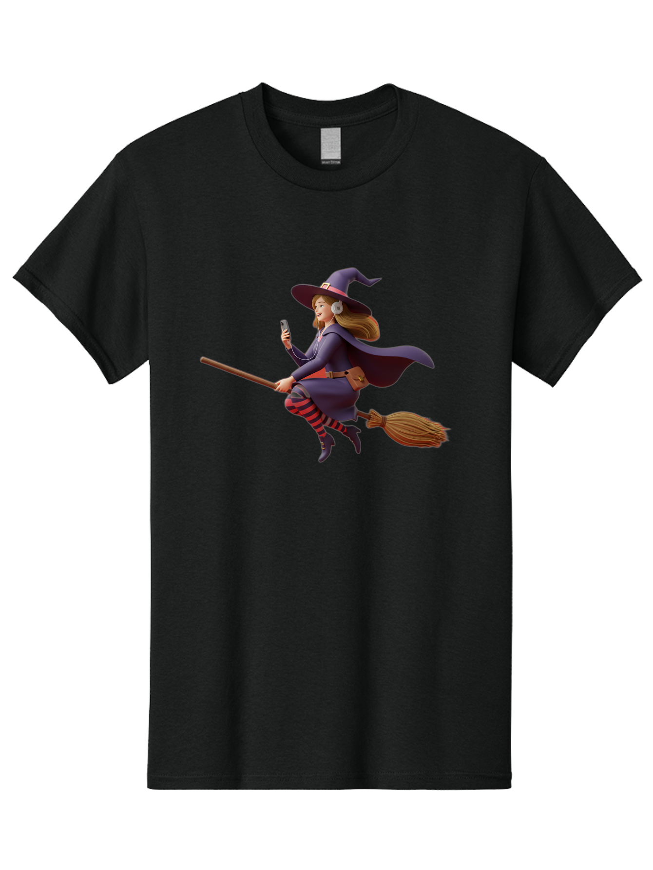 Witch-Flying-On-Broomstick-4 Men'S Graphic Tee, 100% Cotton, Comfortable Casual Summer Wear, Machine Washable, Vintage Camera, Old Camera, Antique Camera, Black Camera, Classic Photography, Photography Equipment, Nostalgic Device, Film Camera, Baq202 14