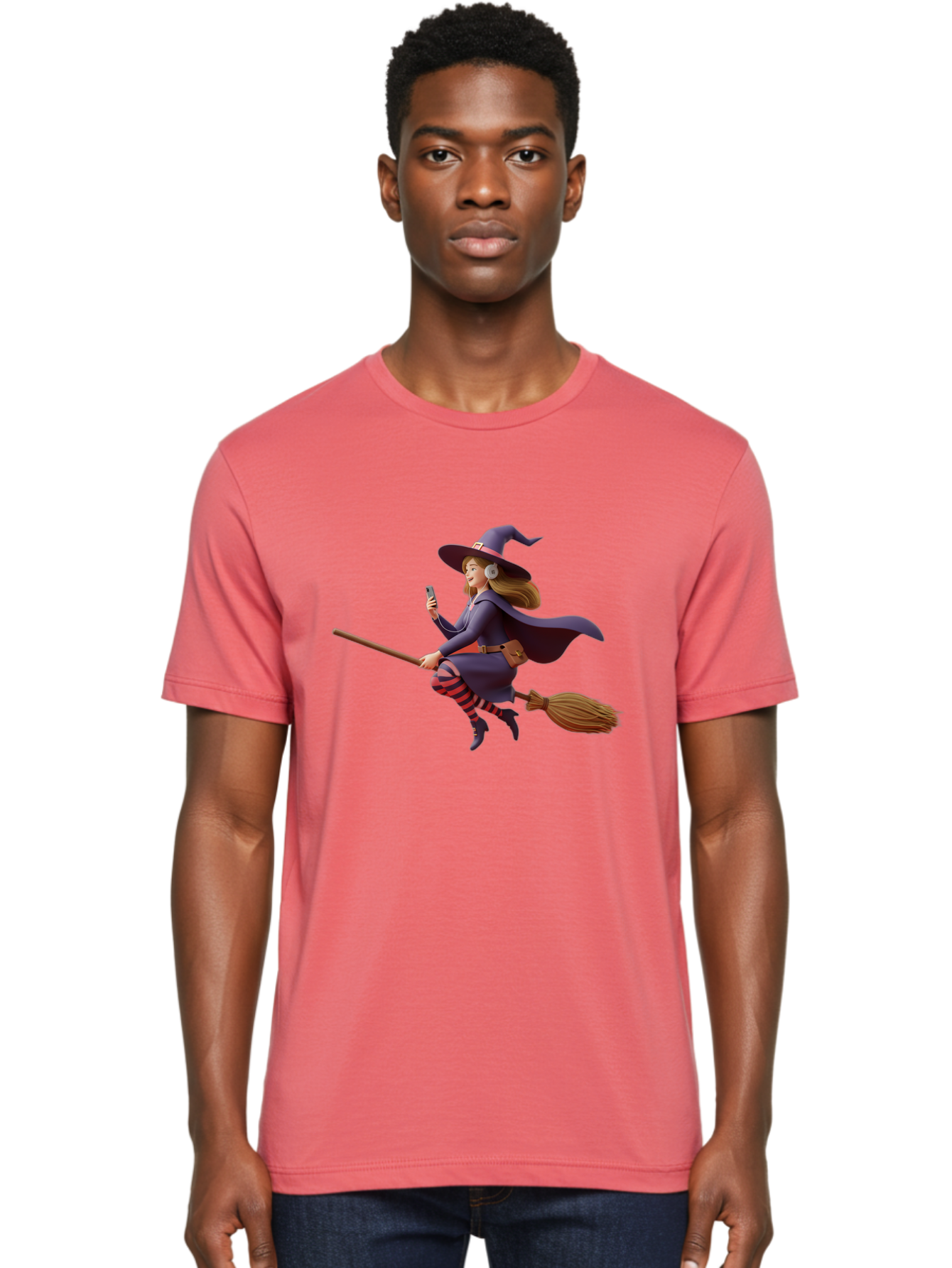 Witch-Flying-On-Broomstick-4 Men'S Graphic Tee, 100% Cotton, Comfortable Casual Summer Wear, Machine Washable, Vintage Camera, Old Camera, Antique Camera, Black Camera, Classic Photography, Photography Equipment, Nostalgic Device, Film Camera, Baq202 30