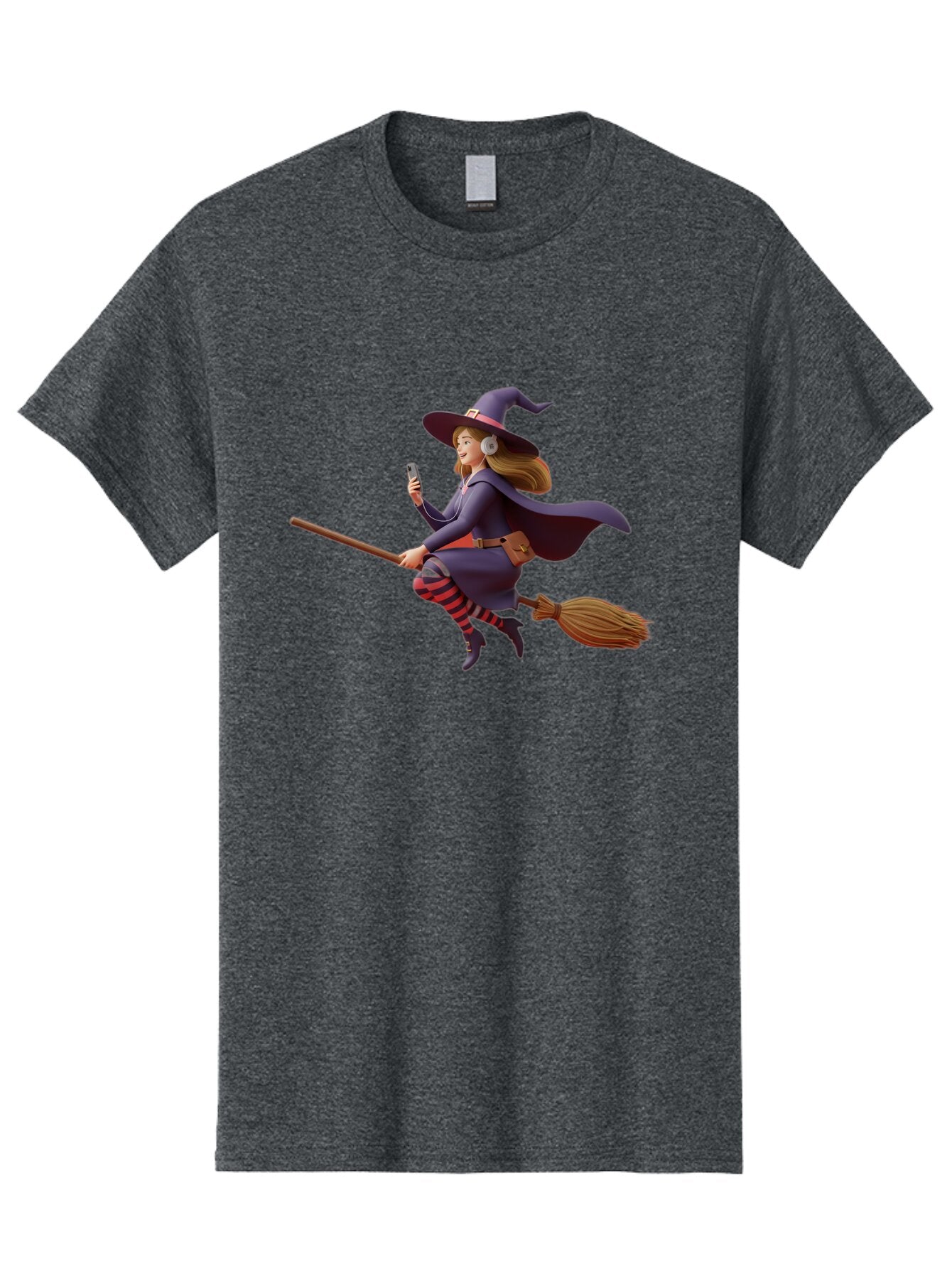 Witch-Flying-On-Broomstick-4 Men'S Graphic Tee, 100% Cotton, Comfortable Casual Summer Wear, Machine Washable, Vintage Camera, Old Camera, Antique Camera, Black Camera, Classic Photography, Photography Equipment, Nostalgic Device, Film Camera, Baq202 6