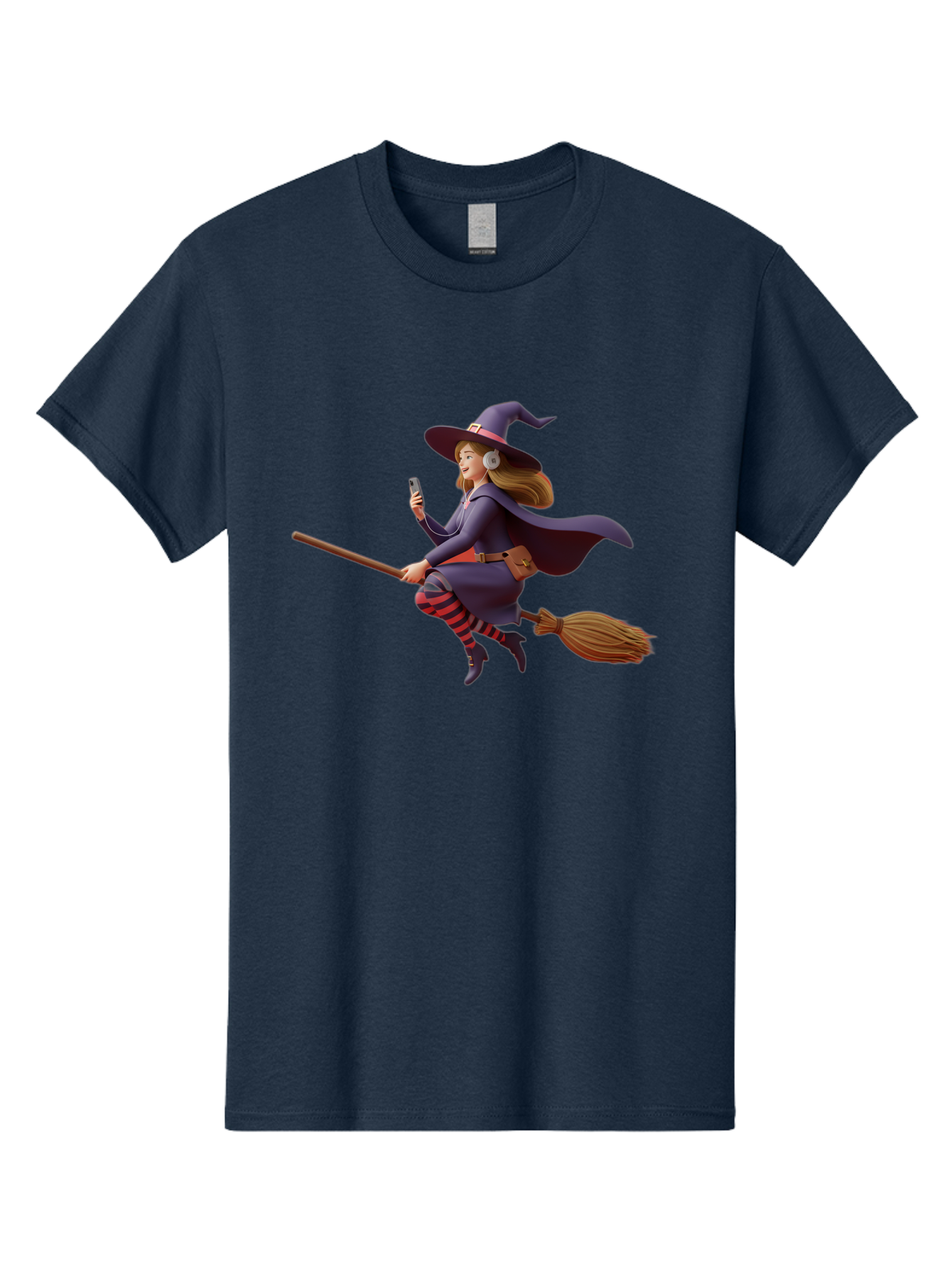 Witch-Flying-On-Broomstick-4 Men'S Graphic Tee, 100% Cotton, Comfortable Casual Summer Wear, Machine Washable, Vintage Camera, Old Camera, Antique Camera, Black Camera, Classic Photography, Photography Equipment, Nostalgic Device, Film Camera, Baq202