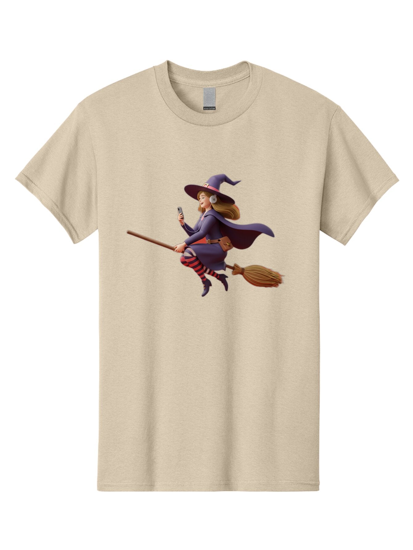 Witch-Flying-On-Broomstick-4 Men'S Graphic Tee, 100% Cotton, Comfortable Casual Summer Wear, Machine Washable, Vintage Camera, Old Camera, Antique Camera, Black Camera, Classic Photography, Photography Equipment, Nostalgic Device, Film Camera, Baq202 5