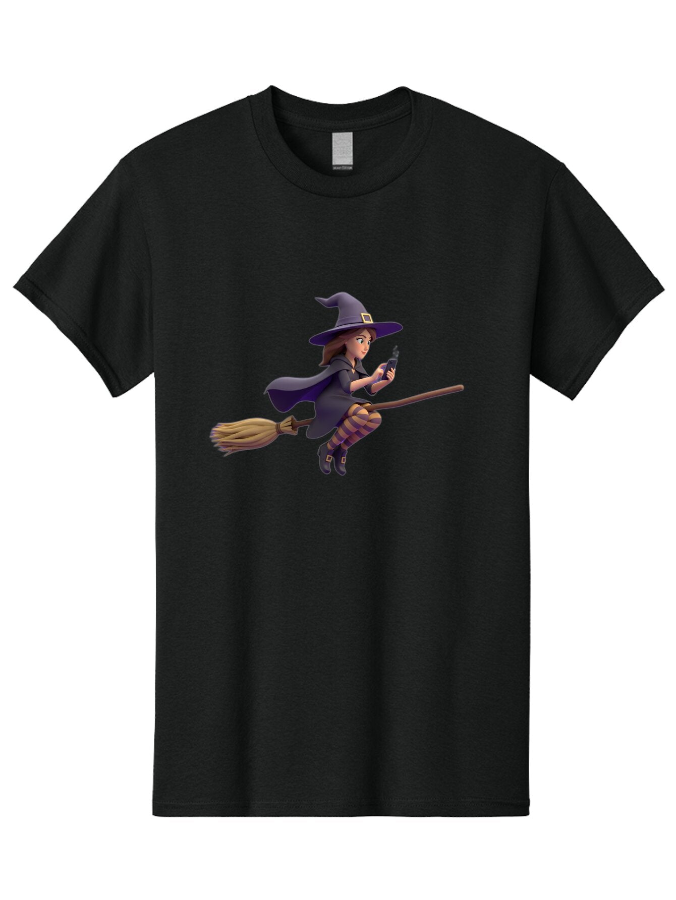 Witch-Flying-On-Broomstick-5 Men'S Graphic Tee, 100% Cotton, Comfortable Casual Summer Wear, Machine Washable, Vintage Camera, Old Camera, Antique Camera, Black Camera, Classic Photography, Photography Equipment, Nostalgic Device, Film Camera, Baq203 4