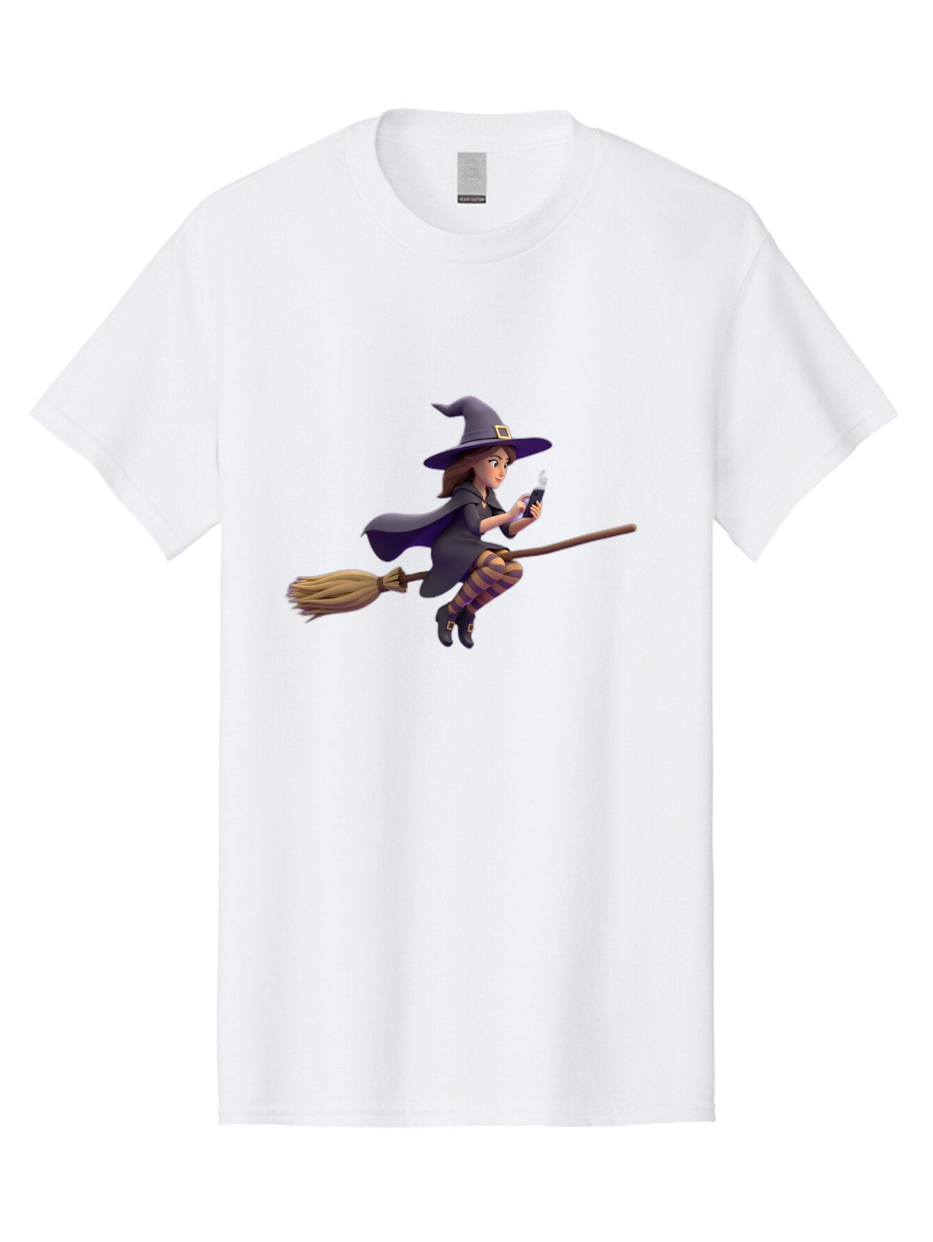 Witch-Flying-On-Broomstick-5 Men'S Graphic Tee, 100% Cotton, Comfortable Casual Summer Wear, Machine Washable, Vintage Camera, Old Camera, Antique Camera, Black Camera, Classic Photography, Photography Equipment, Nostalgic Device, Film Camera, Baq203 3