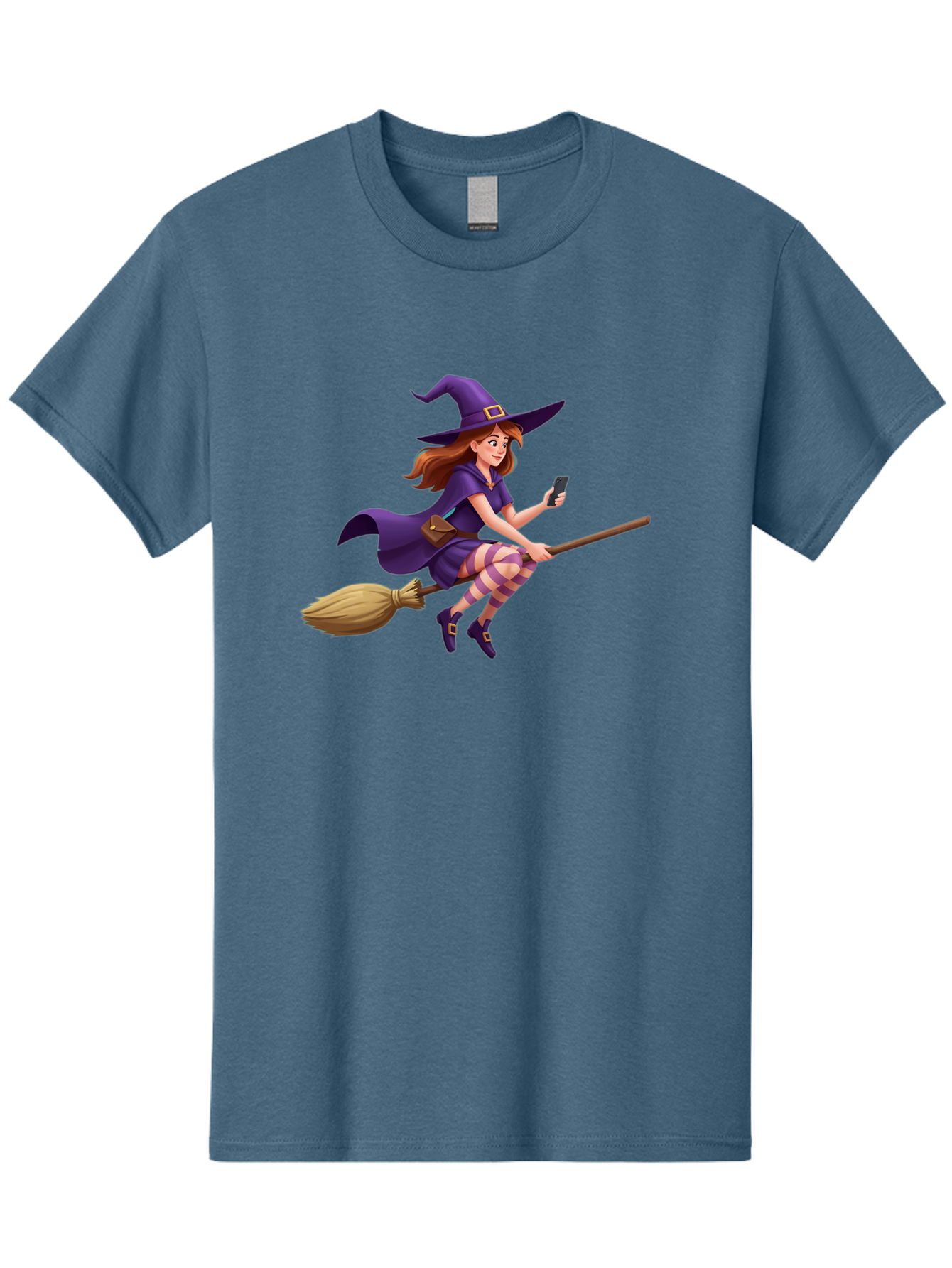 Witch-Flying-On-Broomstick-7 Men'S Graphic Tee, 100% Cotton, Comfortable Casual Summer Wear, Machine Washable, Vintage Camera, Old Camera, Antique Camera, Black Camera, Classic Photography, Photography Equipment, Nostalgic Device, Film Camera, Baq205
