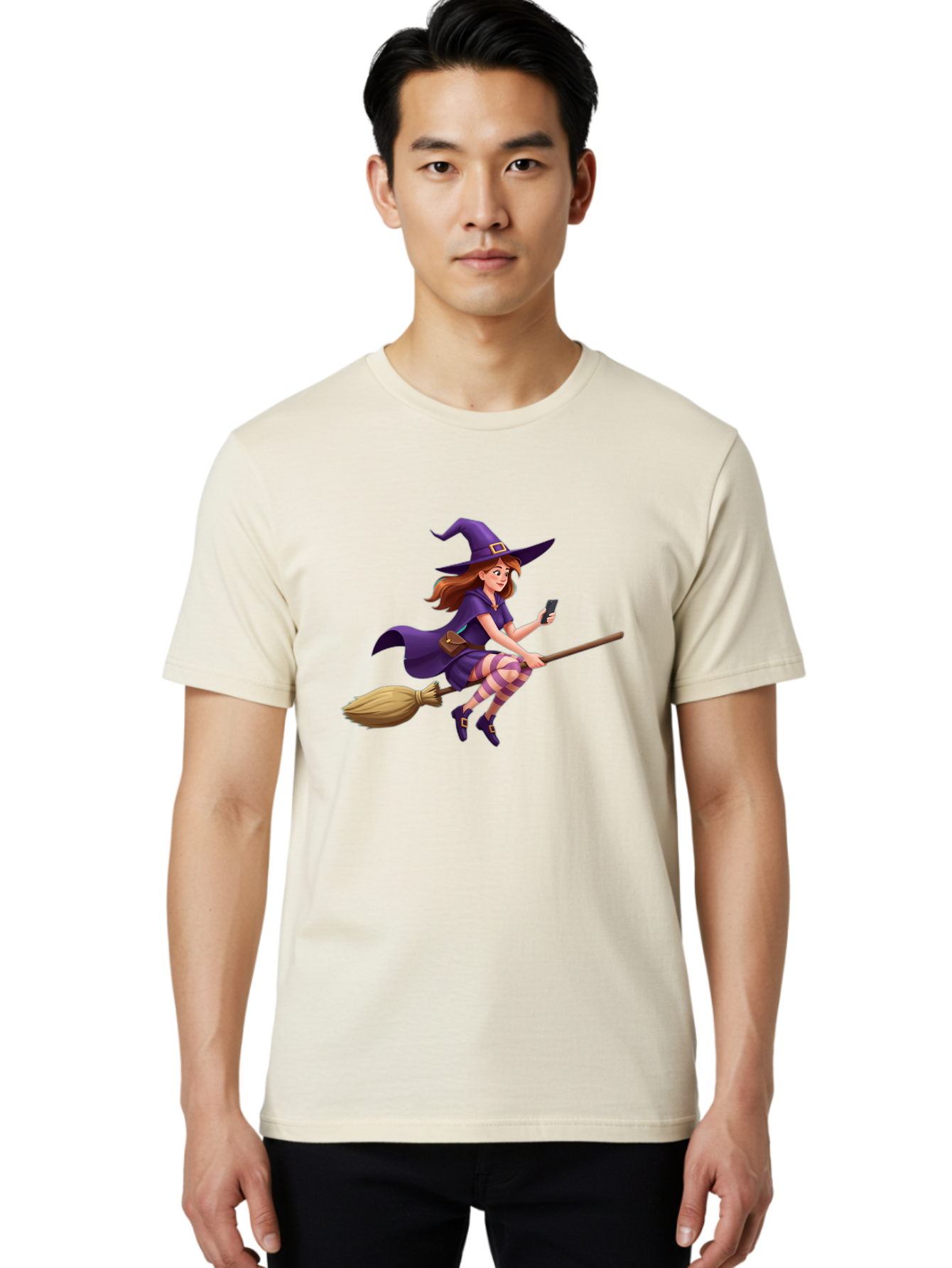 Witch-Flying-On-Broomstick-7 Men'S Graphic Tee, 100% Cotton, Comfortable Casual Summer Wear, Machine Washable, Vintage Camera, Old Camera, Antique Camera, Black Camera, Classic Photography, Photography Equipment, Nostalgic Device, Film Camera, Baq205 30