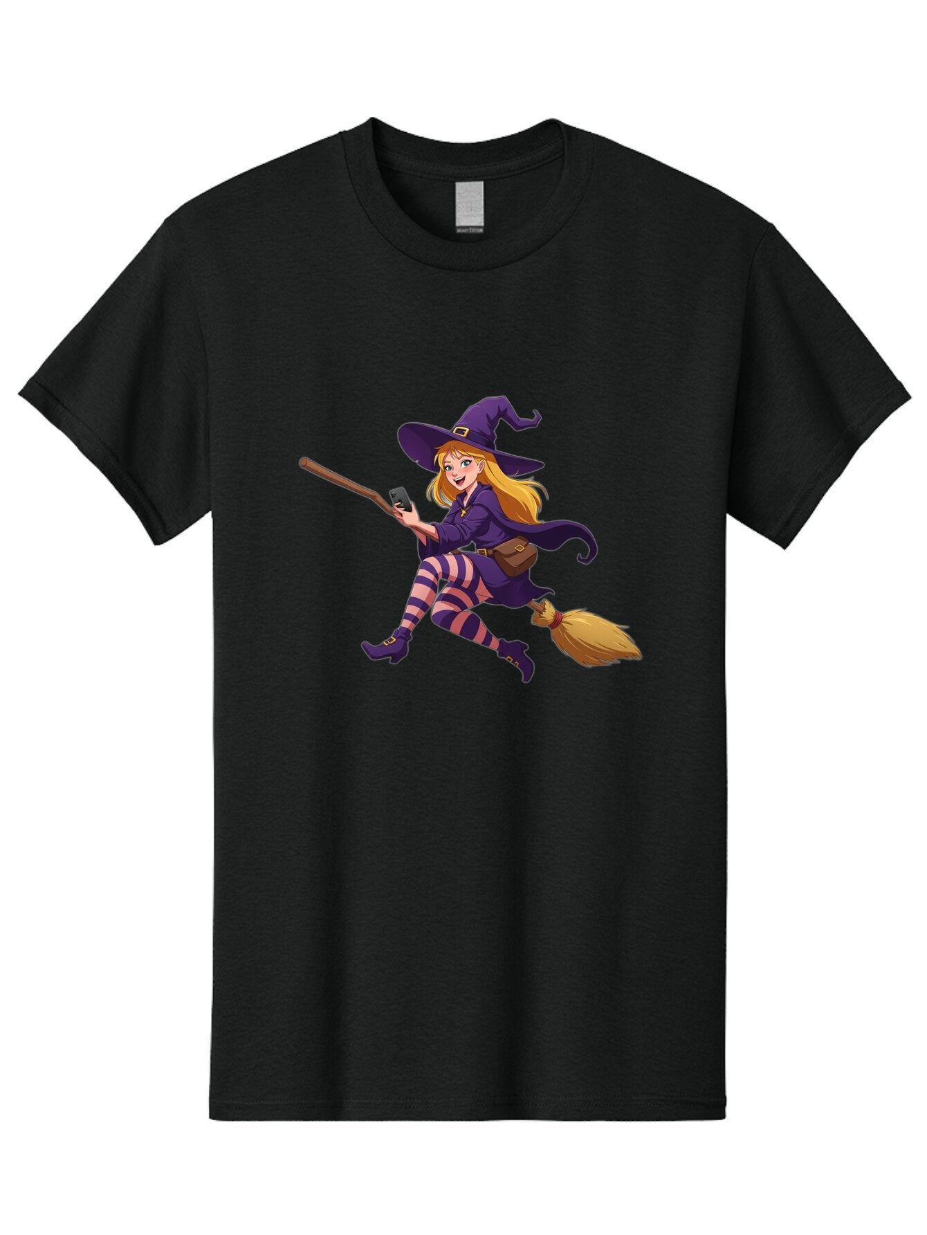 Witch-Flying-On-Broomstick Men'S Graphic Tee, 100% Cotton, Comfortable Casual Summer Wear, Machine Washable, Vintage Camera, Old Camera, Antique Camera, Black Camera, Classic Photography, Photography Equipment, Nostalgic Device, Film Camera, Baq206 14