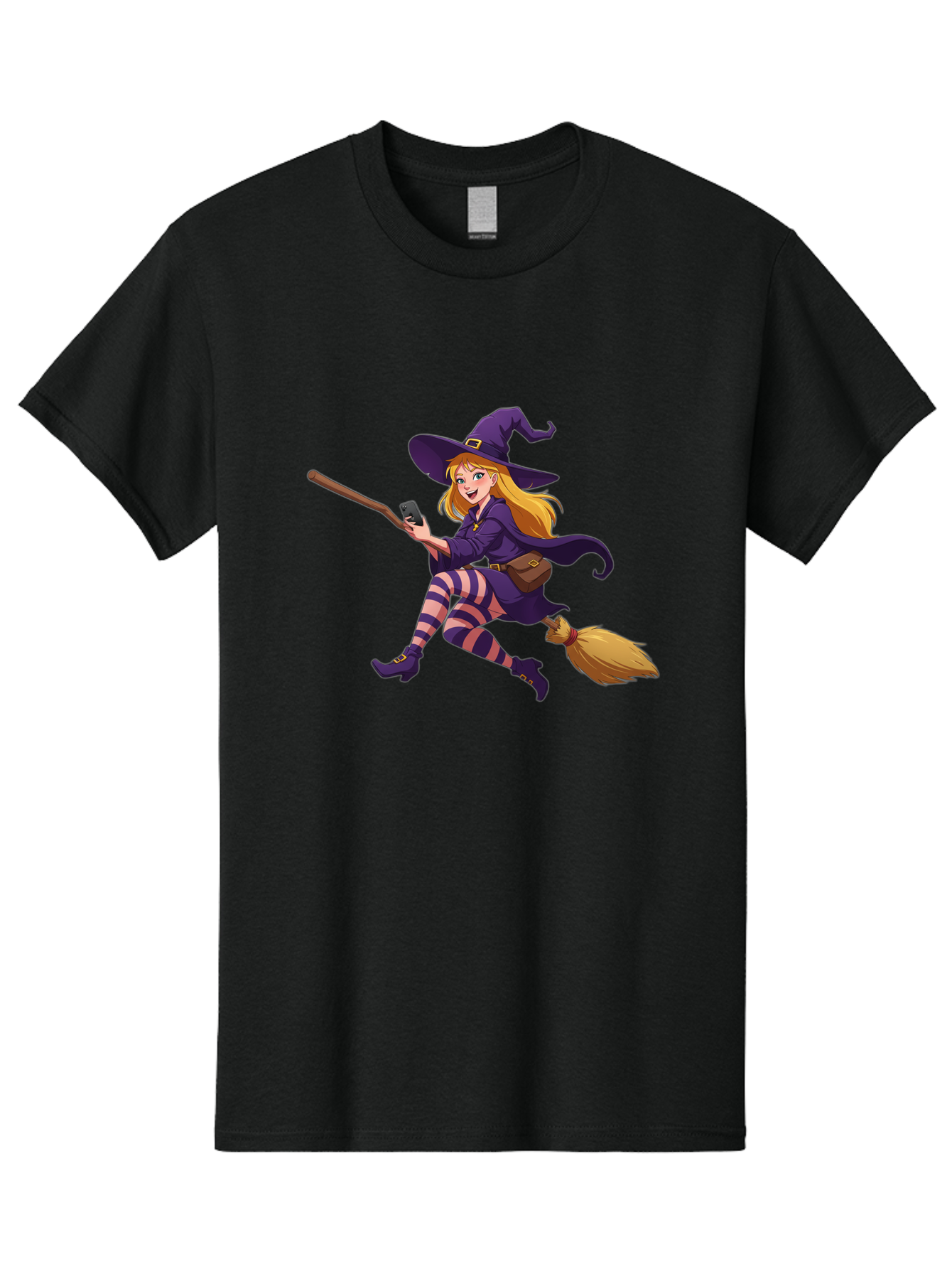 Witch-Flying-On-Broomstick Men'S Graphic Tee, 100% Cotton, Comfortable Casual Summer Wear, Machine Washable, Vintage Camera, Old Camera, Antique Camera, Black Camera, Classic Photography, Photography Equipment, Nostalgic Device, Film Camera, Baq206 14