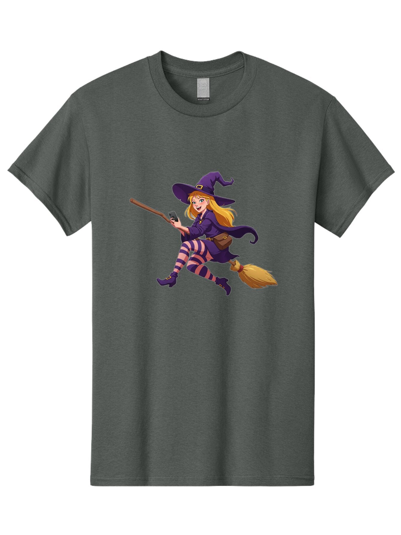 Witch-Flying-On-Broomstick Men'S Graphic Tee, 100% Cotton, Comfortable Casual Summer Wear, Machine Washable, Vintage Camera, Old Camera, Antique Camera, Black Camera, Classic Photography, Photography Equipment, Nostalgic Device, Film Camera, Baq206 10