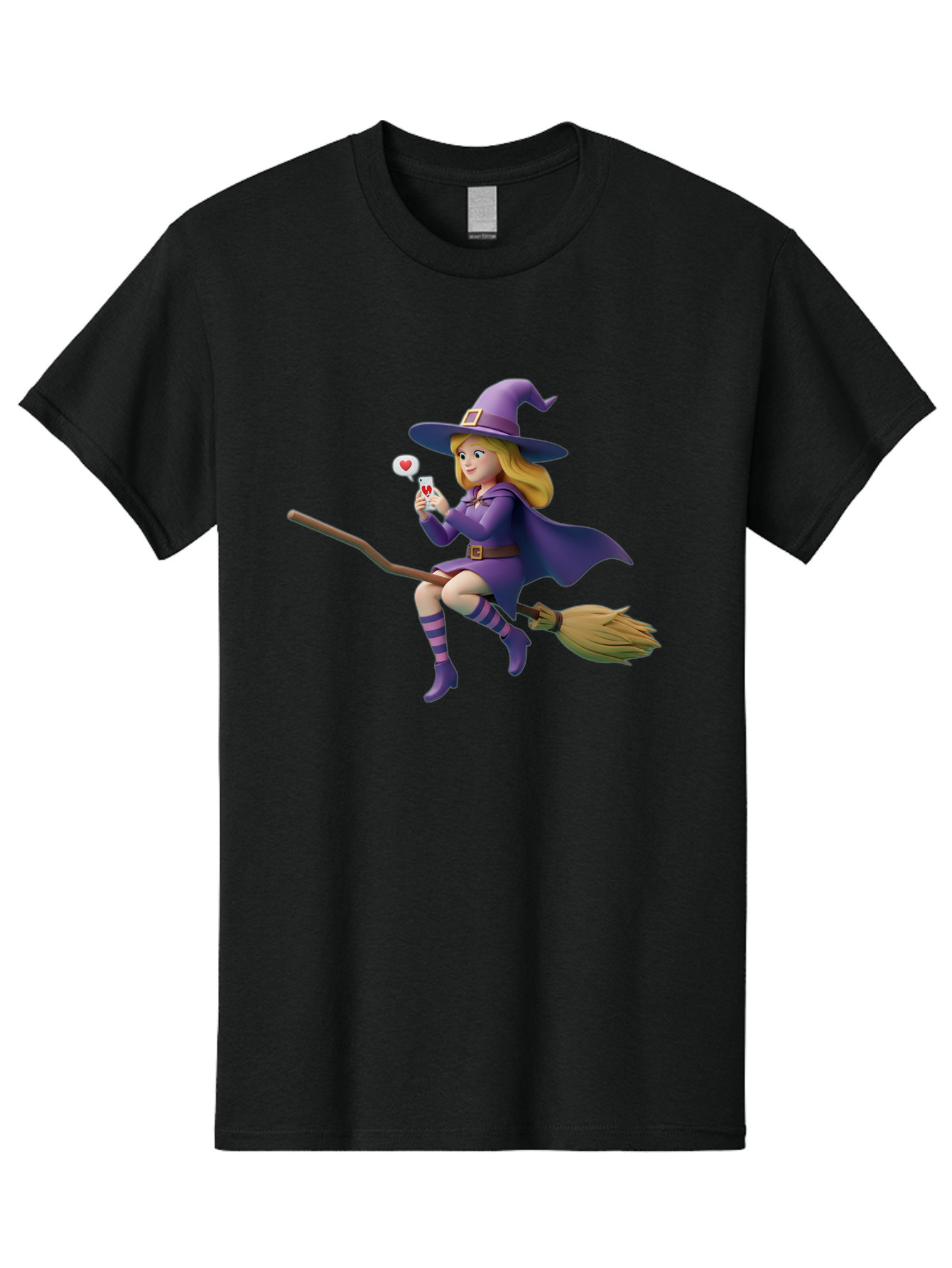 Witch-On-Broomstick-1 Men'S Graphic Tee, 100% Cotton, Comfortable Casual Summer Wear, Machine Washable, Vintage Camera, Old Camera, Antique Camera, Black Camera, Classic Photography, Photography Equipment, Nostalgic Device, Film Camera, Baq208 13