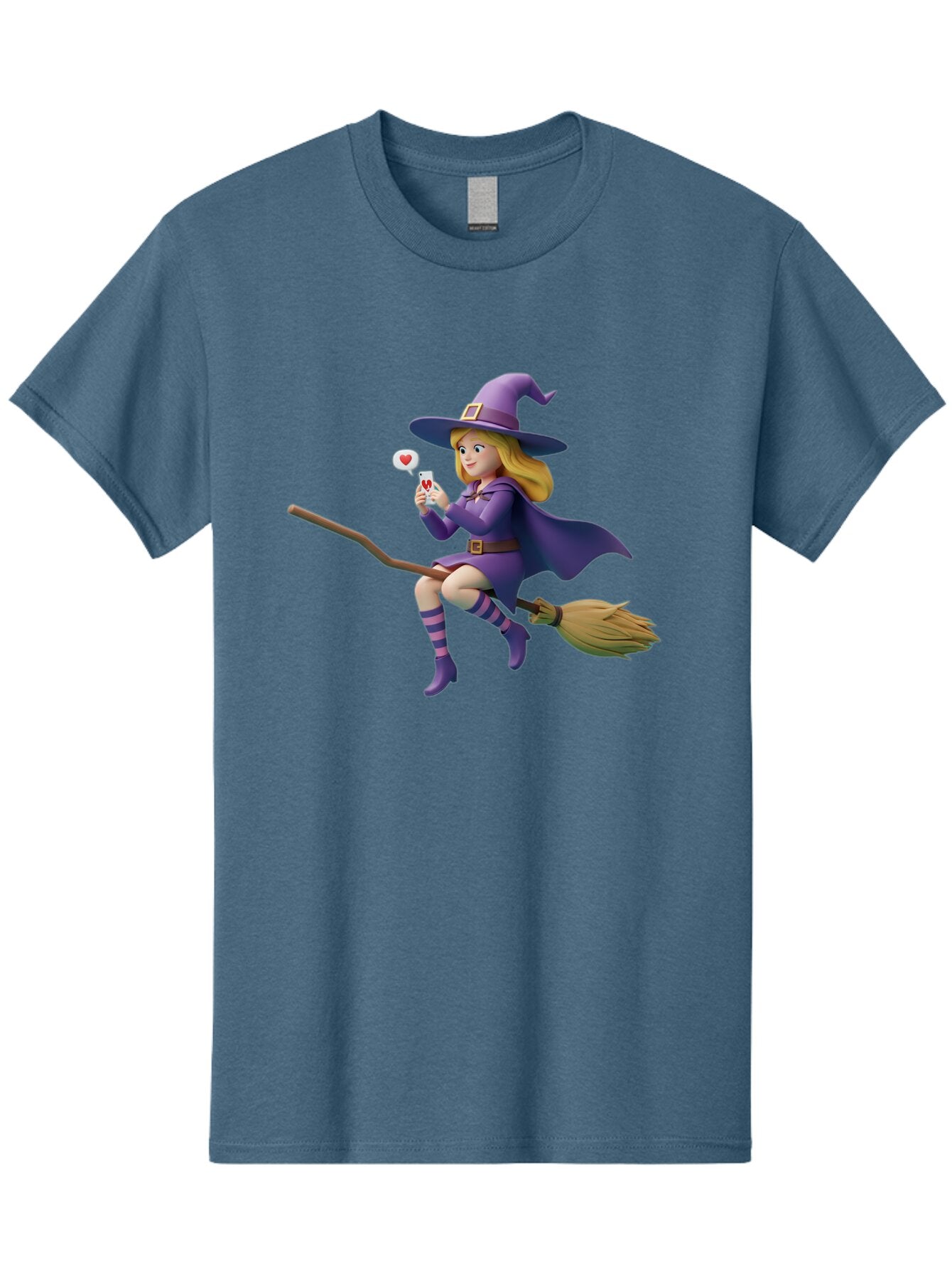 Witch-On-Broomstick-1 Men'S Graphic Tee, 100% Cotton, Comfortable Casual Summer Wear, Machine Washable, Vintage Camera, Old Camera, Antique Camera, Black Camera, Classic Photography, Photography Equipment, Nostalgic Device, Film Camera, Baq208 5