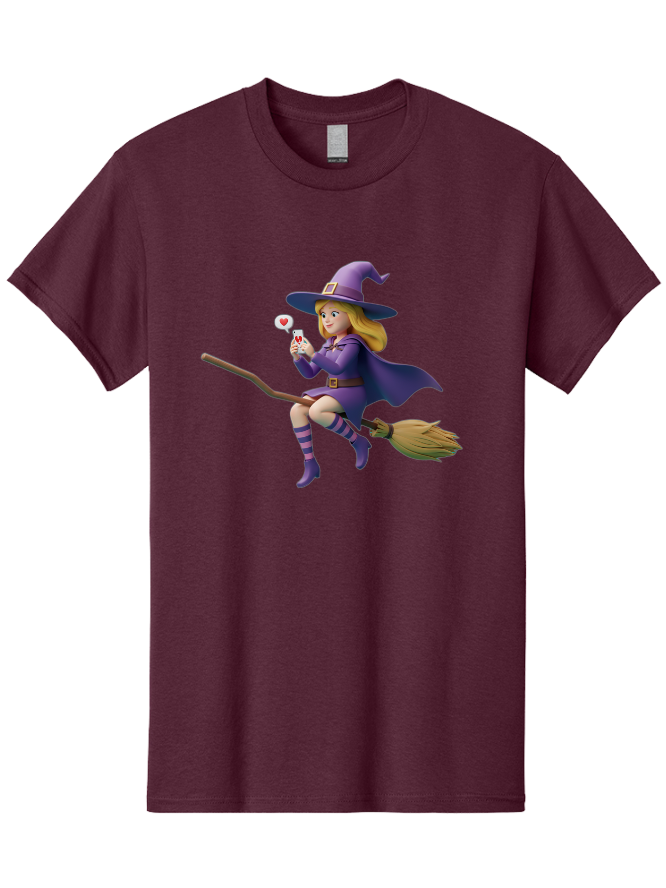 Witch-On-Broomstick-1 Men'S Graphic Tee, 100% Cotton, Comfortable Casual Summer Wear, Machine Washable, Vintage Camera, Old Camera, Antique Camera, Black Camera, Classic Photography, Photography Equipment, Nostalgic Device, Film Camera, Baq208 10