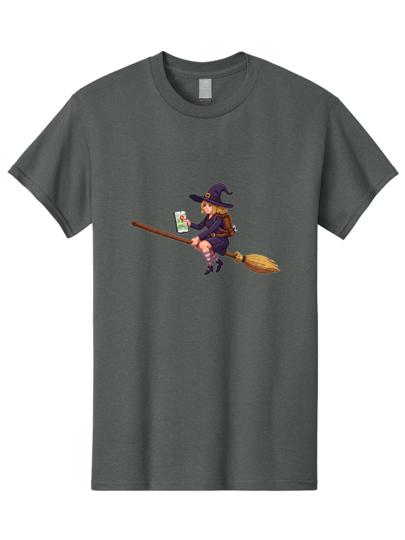 Witch-On-Broomstick-3 Men'S Graphic Tee, 100% Cotton, Comfortable Casual Summer Wear, Machine Washable, Vintage Camera, Old Camera, Antique Camera, Black Camera, Classic Photography, Photography Equipment, Nostalgic Device, Film Camera, Baq210 11