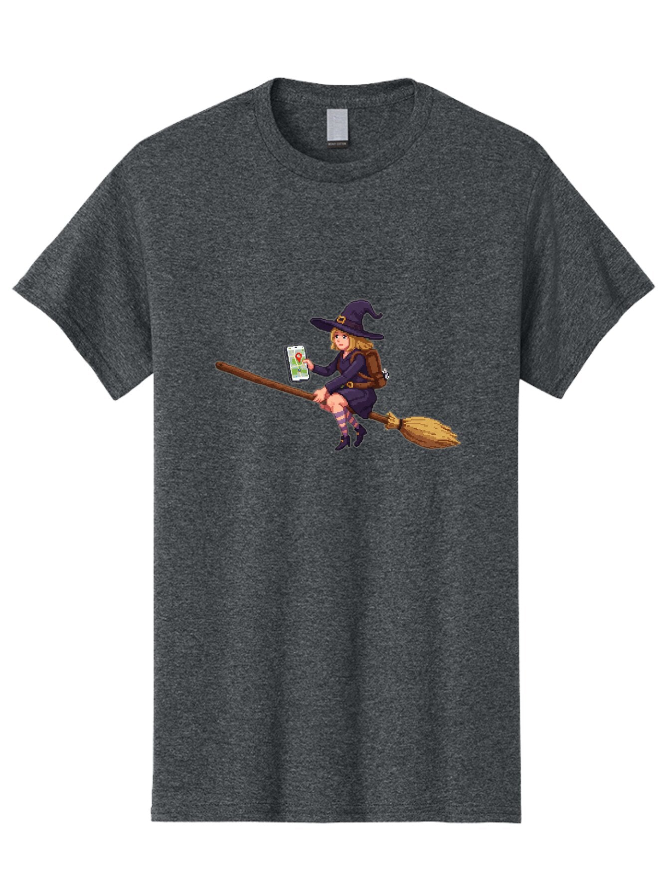 Witch-On-Broomstick-3 Men'S Graphic Tee, 100% Cotton, Comfortable Casual Summer Wear, Machine Washable, Vintage Camera, Old Camera, Antique Camera, Black Camera, Classic Photography, Photography Equipment, Nostalgic Device, Film Camera, Baq210 13