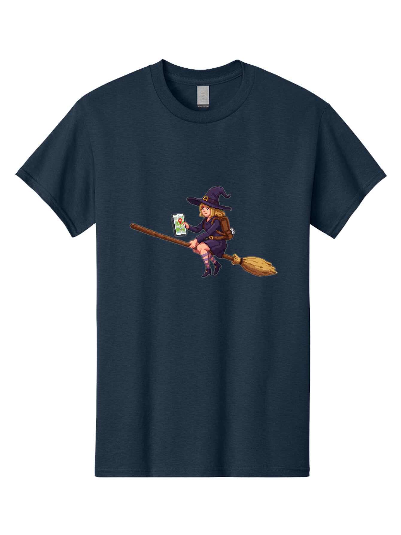 Witch-On-Broomstick-3 Men'S Graphic Tee, 100% Cotton, Comfortable Casual Summer Wear, Machine Washable, Vintage Camera, Old Camera, Antique Camera, Black Camera, Classic Photography, Photography Equipment, Nostalgic Device, Film Camera, Baq210 5