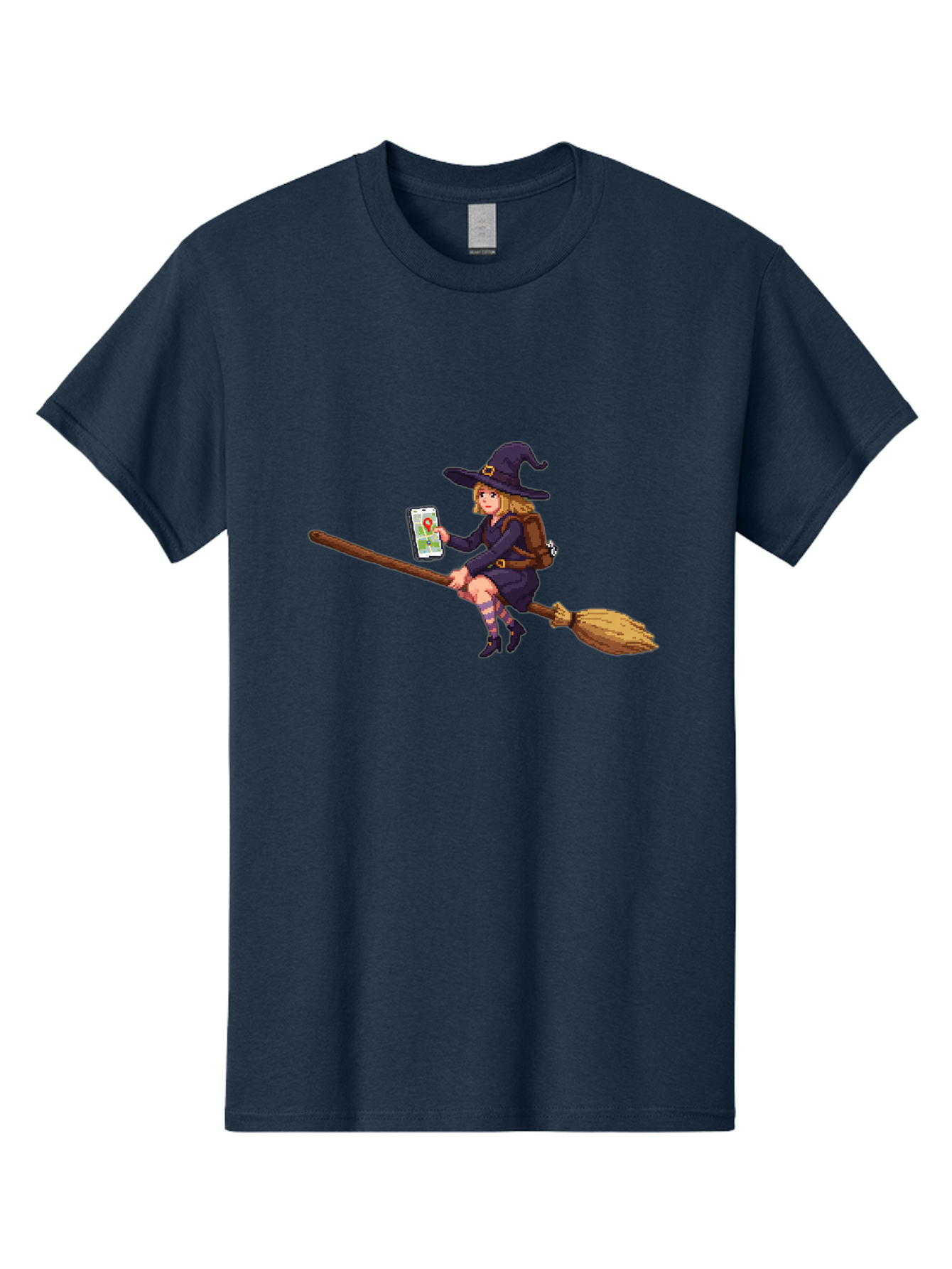 Witch-On-Broomstick-3 Men'S Graphic Tee, 100% Cotton, Comfortable Casual Summer Wear, Machine Washable, Vintage Camera, Old Camera, Antique Camera, Black Camera, Classic Photography, Photography Equipment, Nostalgic Device, Film Camera, Baq210 10