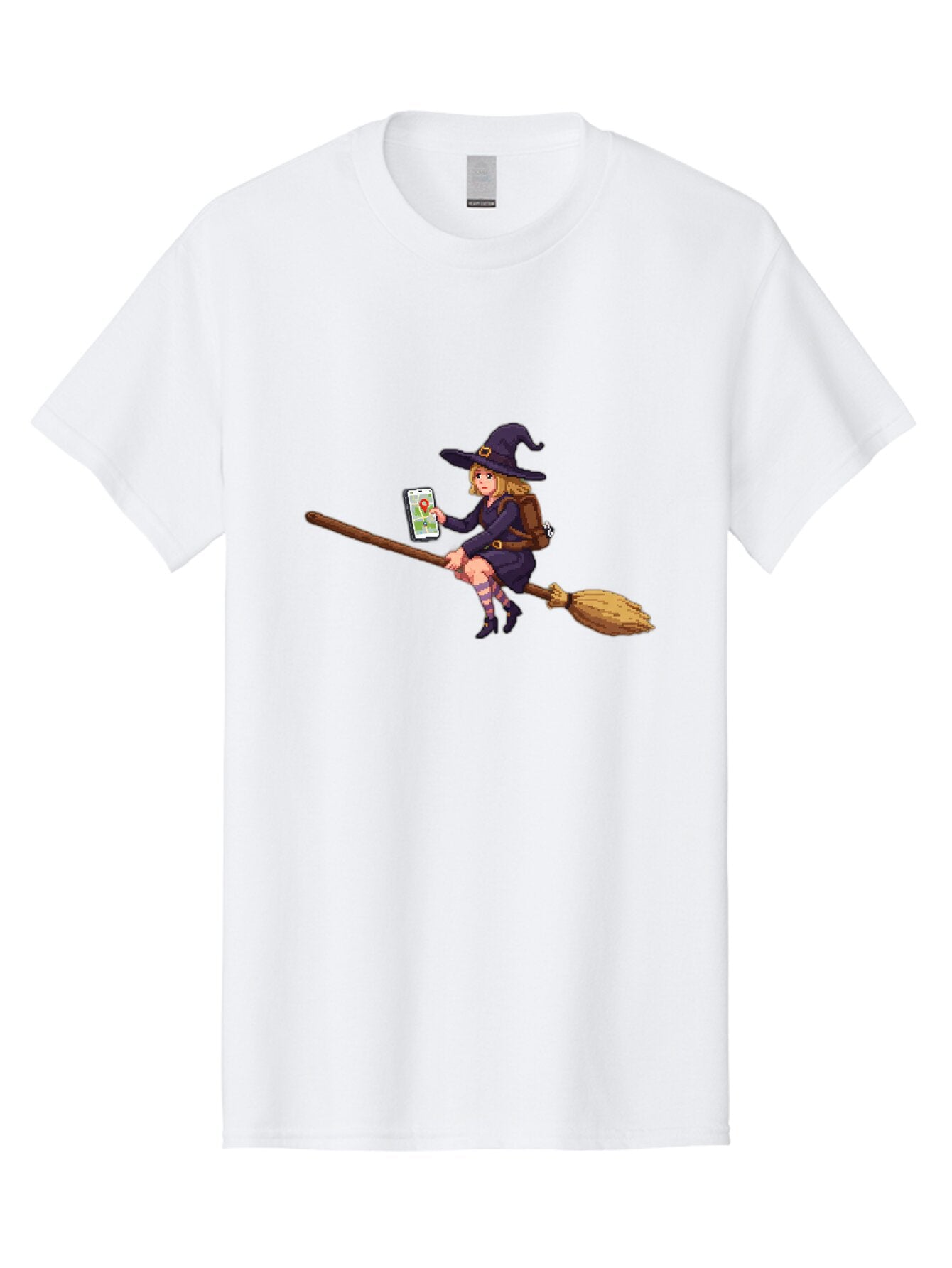 Witch-On-Broomstick-3 Men'S Graphic Tee, 100% Cotton, Comfortable Casual Summer Wear, Machine Washable, Vintage Camera, Old Camera, Antique Camera, Black Camera, Classic Photography, Photography Equipment, Nostalgic Device, Film Camera, Baq210 4