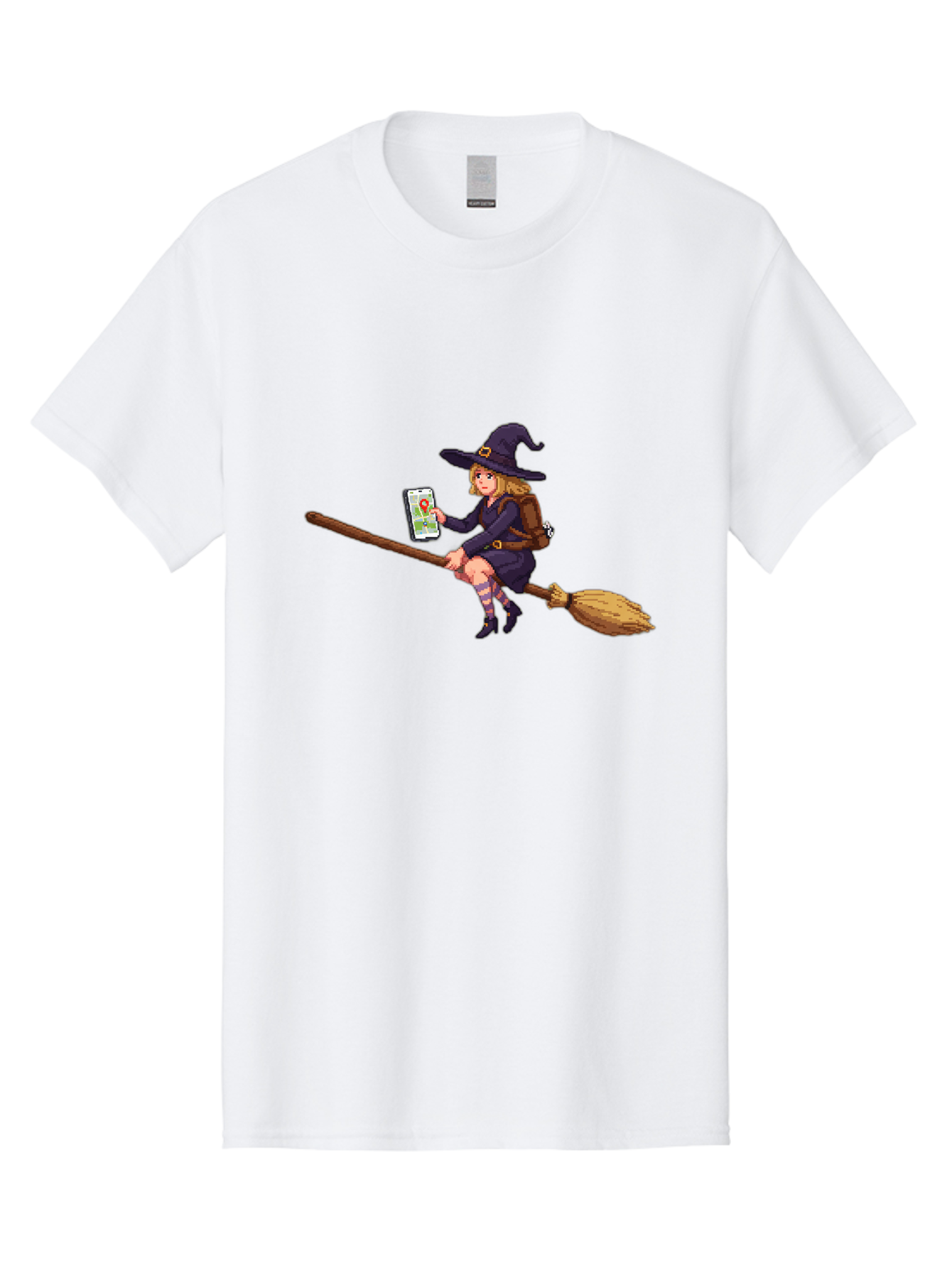 Witch-On-Broomstick-3 Men'S Graphic Tee, 100% Cotton, Comfortable Casual Summer Wear, Machine Washable, Vintage Camera, Old Camera, Antique Camera, Black Camera, Classic Photography, Photography Equipment, Nostalgic Device, Film Camera, Baq210 15