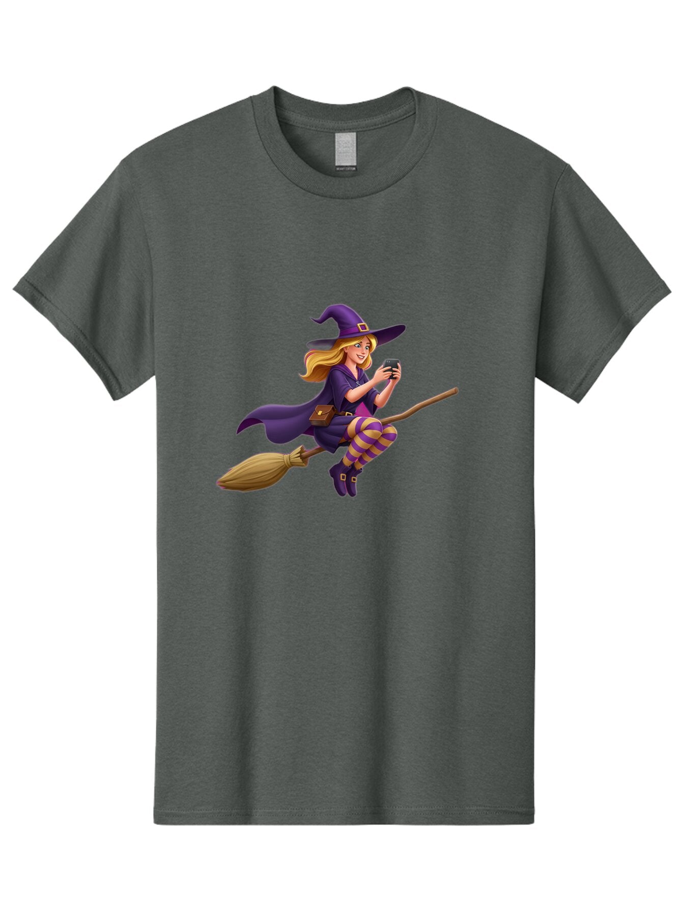 Witch-On-Broomstick Men'S Graphic Tee, 100% Cotton, Comfortable Casual Summer Wear, Machine Washable, Vintage Camera, Old Camera, Antique Camera, Black Camera, Classic Photography, Photography Equipment, Nostalgic Device, Film Camera, Baq213 13