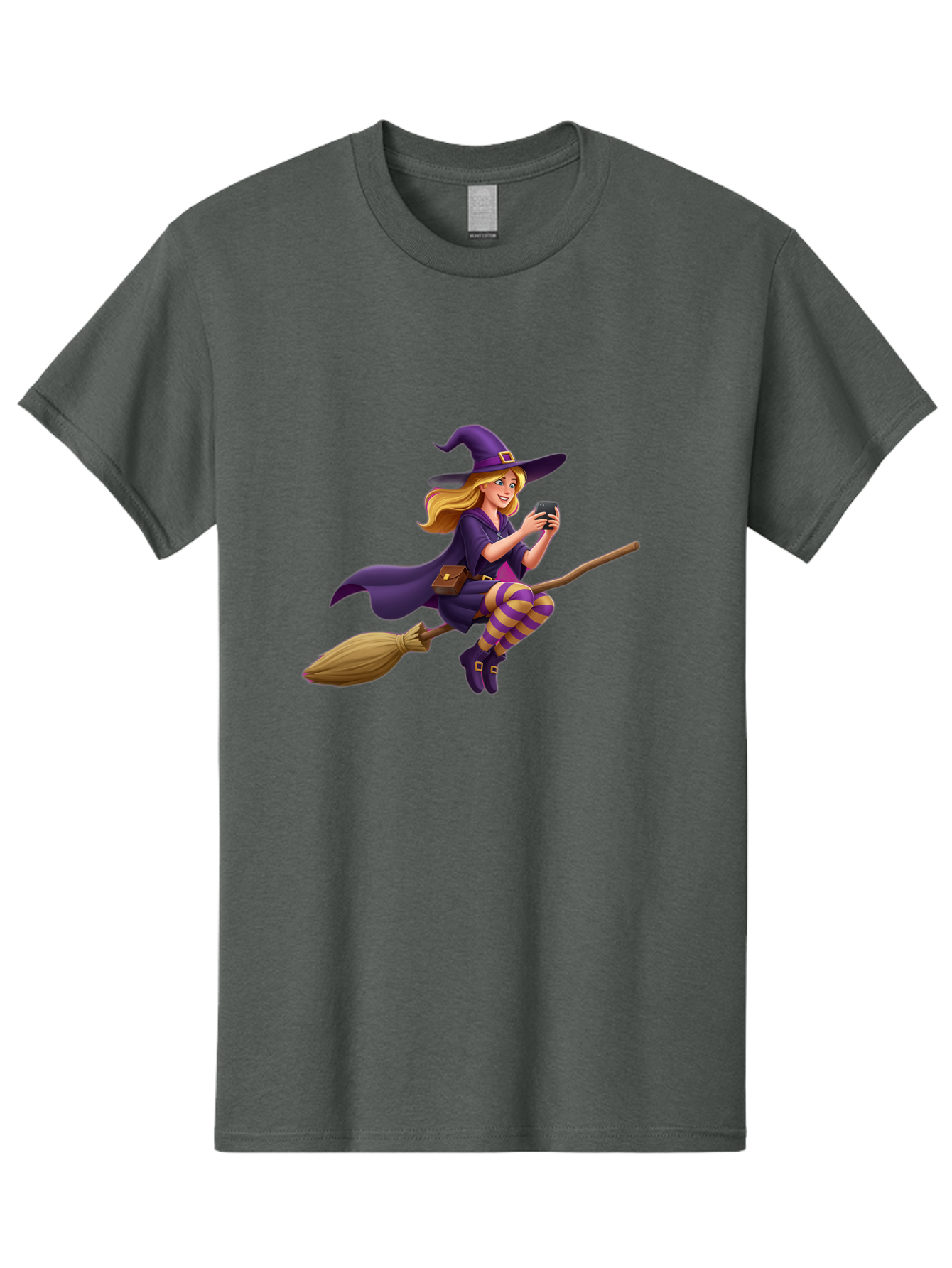 Witch-On-Broomstick Men'S Graphic Tee, 100% Cotton, Comfortable Casual Summer Wear, Machine Washable, Vintage Camera, Old Camera, Antique Camera, Black Camera, Classic Photography, Photography Equipment, Nostalgic Device, Film Camera, Baq213 3