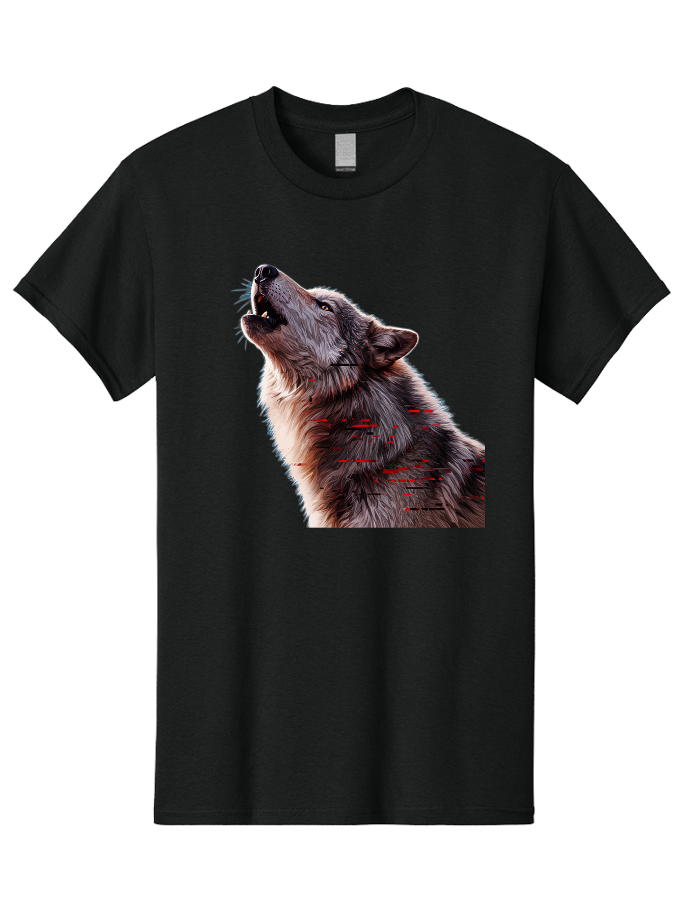 Wolf-Howling-1 Men'S Graphic Tee, 100% Cotton, Comfortable Casual Summer Wear, Machine Washable, Vintage Camera, Old Camera, Antique Camera, Black Camera, Classic Photography, Photography Equipment, Nostalgic Device, Film Camera, Camera Art Baq219 6