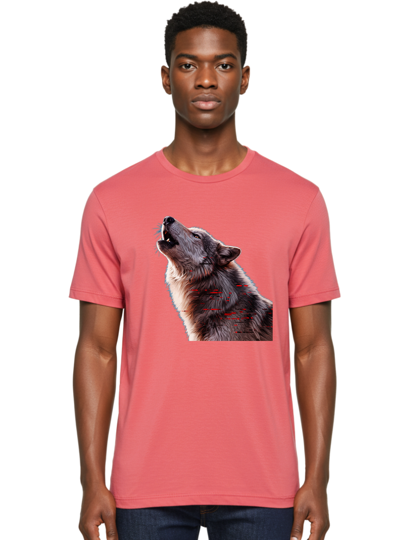 Wolf-Howling-1 Men'S Graphic Tee, 100% Cotton, Comfortable Casual Summer Wear, Machine Washable, Vintage Camera, Old Camera, Antique Camera, Black Camera, Classic Photography, Photography Equipment, Nostalgic Device, Film Camera, Camera Art Baq219 23