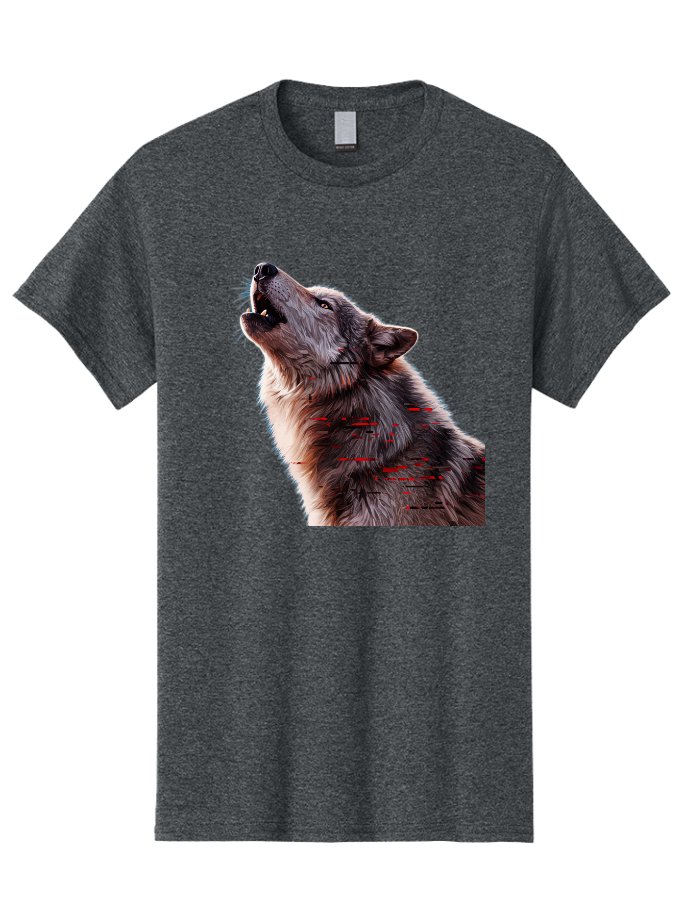 Wolf-Howling-1 Men'S Graphic Tee, 100% Cotton, Comfortable Casual Summer Wear, Machine Washable, Vintage Camera, Old Camera, Antique Camera, Black Camera, Classic Photography, Photography Equipment, Nostalgic Device, Film Camera, Camera Art Baq219 9