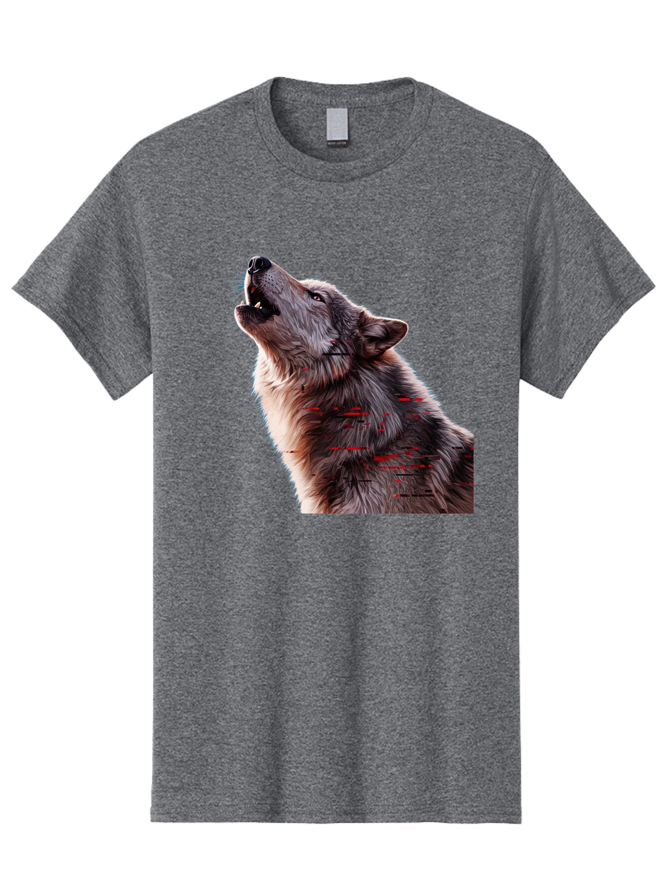 Wolf-Howling-1 Men'S Graphic Tee, 100% Cotton, Comfortable Casual Summer Wear, Machine Washable, Vintage Camera, Old Camera, Antique Camera, Black Camera, Classic Photography, Photography Equipment, Nostalgic Device, Film Camera, Camera Art Baq219 7