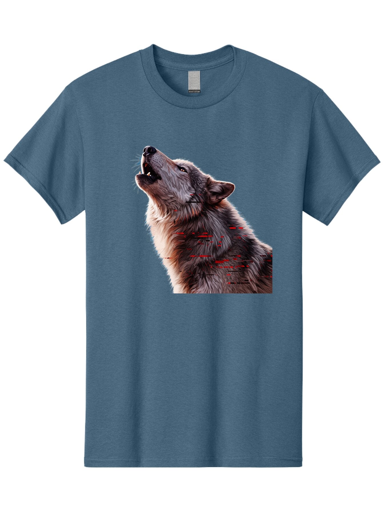 Wolf-Howling-1 Men'S Graphic Tee, 100% Cotton, Comfortable Casual Summer Wear, Machine Washable, Vintage Camera, Old Camera, Antique Camera, Black Camera, Classic Photography, Photography Equipment, Nostalgic Device, Film Camera, Camera Art Baq219 6