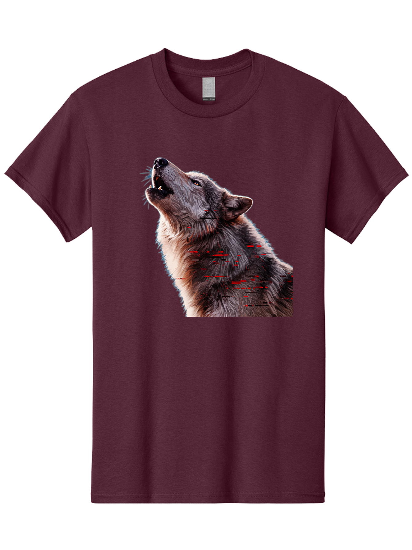 Wolf-Howling-1 Men'S Graphic Tee, 100% Cotton, Comfortable Casual Summer Wear, Machine Washable, Vintage Camera, Old Camera, Antique Camera, Black Camera, Classic Photography, Photography Equipment, Nostalgic Device, Film Camera, Camera Art Baq219 15