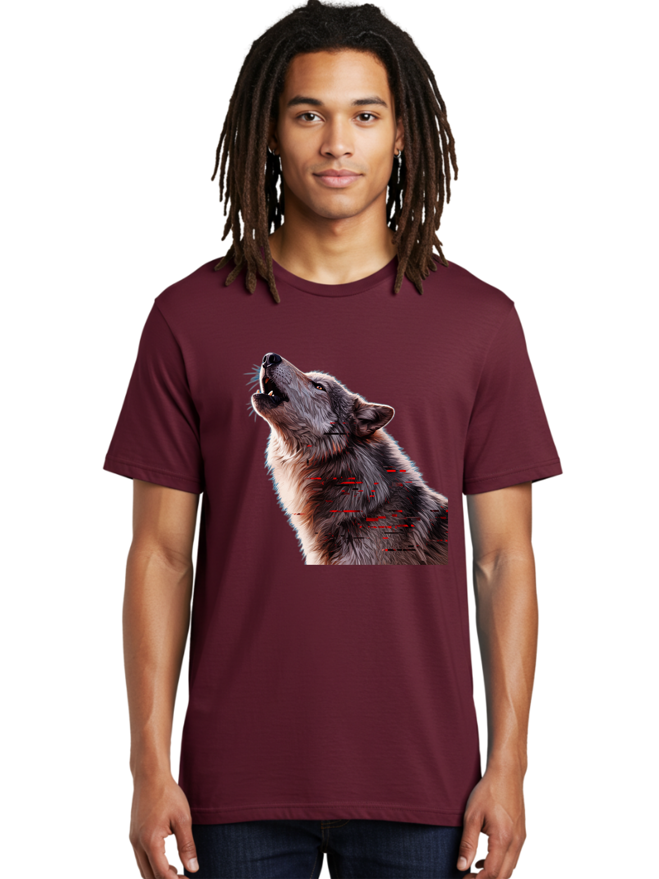 Wolf-Howling-1 Men'S Graphic Tee, 100% Cotton, Comfortable Casual Summer Wear, Machine Washable, Vintage Camera, Old Camera, Antique Camera, Black Camera, Classic Photography, Photography Equipment, Nostalgic Device, Film Camera, Camera Art Baq219 30