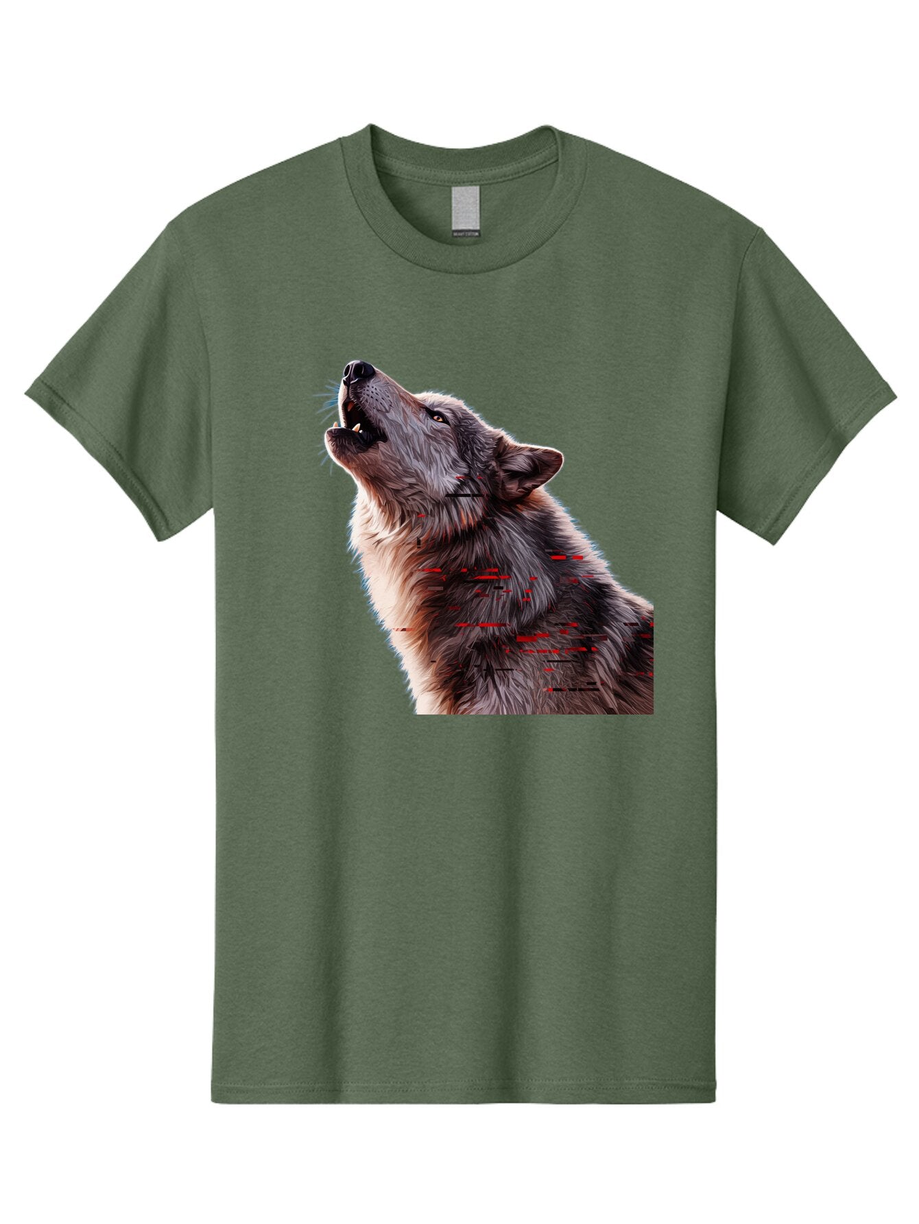 Wolf-Howling-1 Men'S Graphic Tee, 100% Cotton, Comfortable Casual Summer Wear, Machine Washable, Vintage Camera, Old Camera, Antique Camera, Black Camera, Classic Photography, Photography Equipment, Nostalgic Device, Film Camera, Camera Art Baq219 5