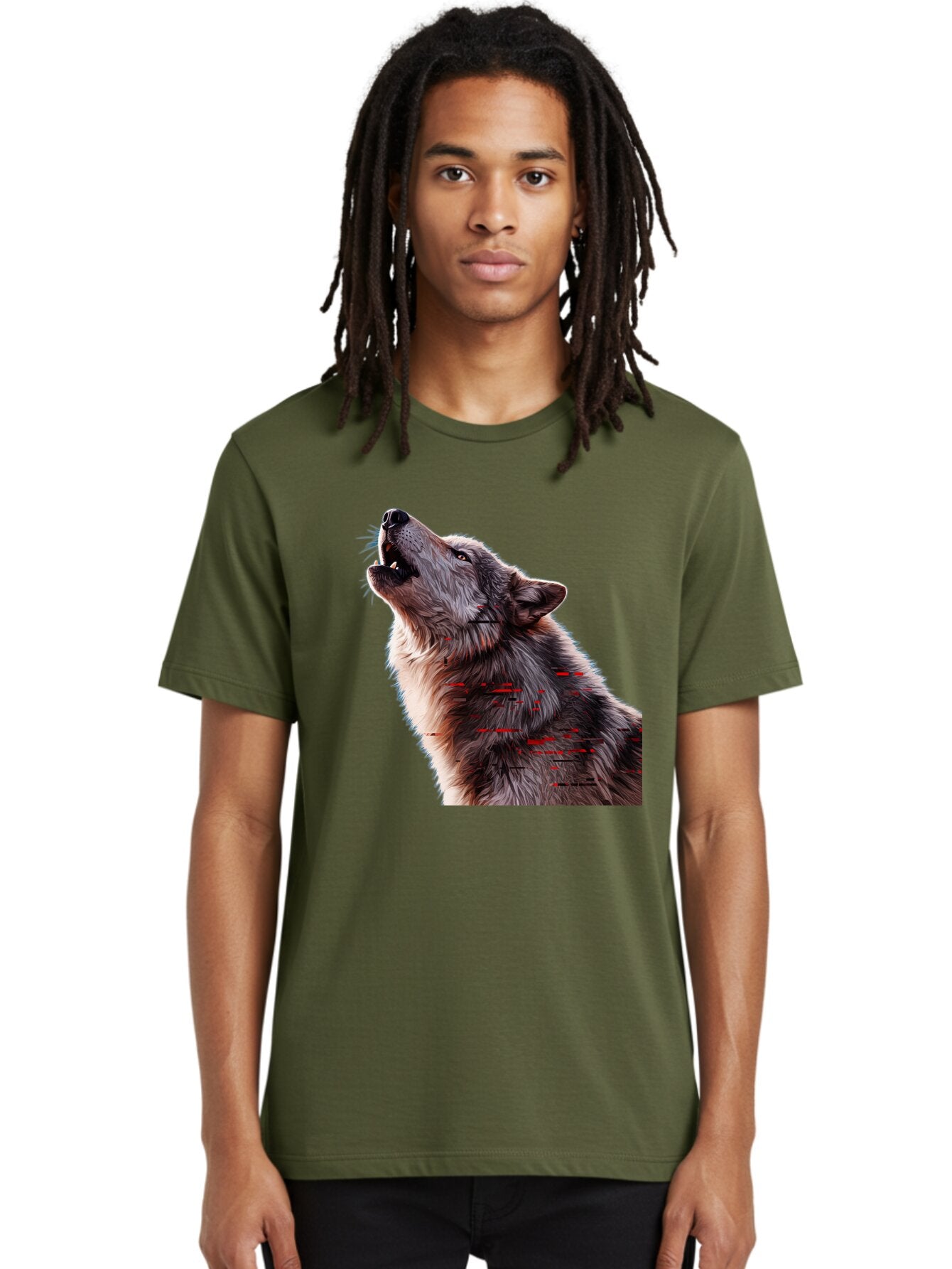 Wolf-Howling-1 Men'S Graphic Tee, 100% Cotton, Comfortable Casual Summer Wear, Machine Washable, Vintage Camera, Old Camera, Antique Camera, Black Camera, Classic Photography, Photography Equipment, Nostalgic Device, Film Camera, Camera Art Baq219 23