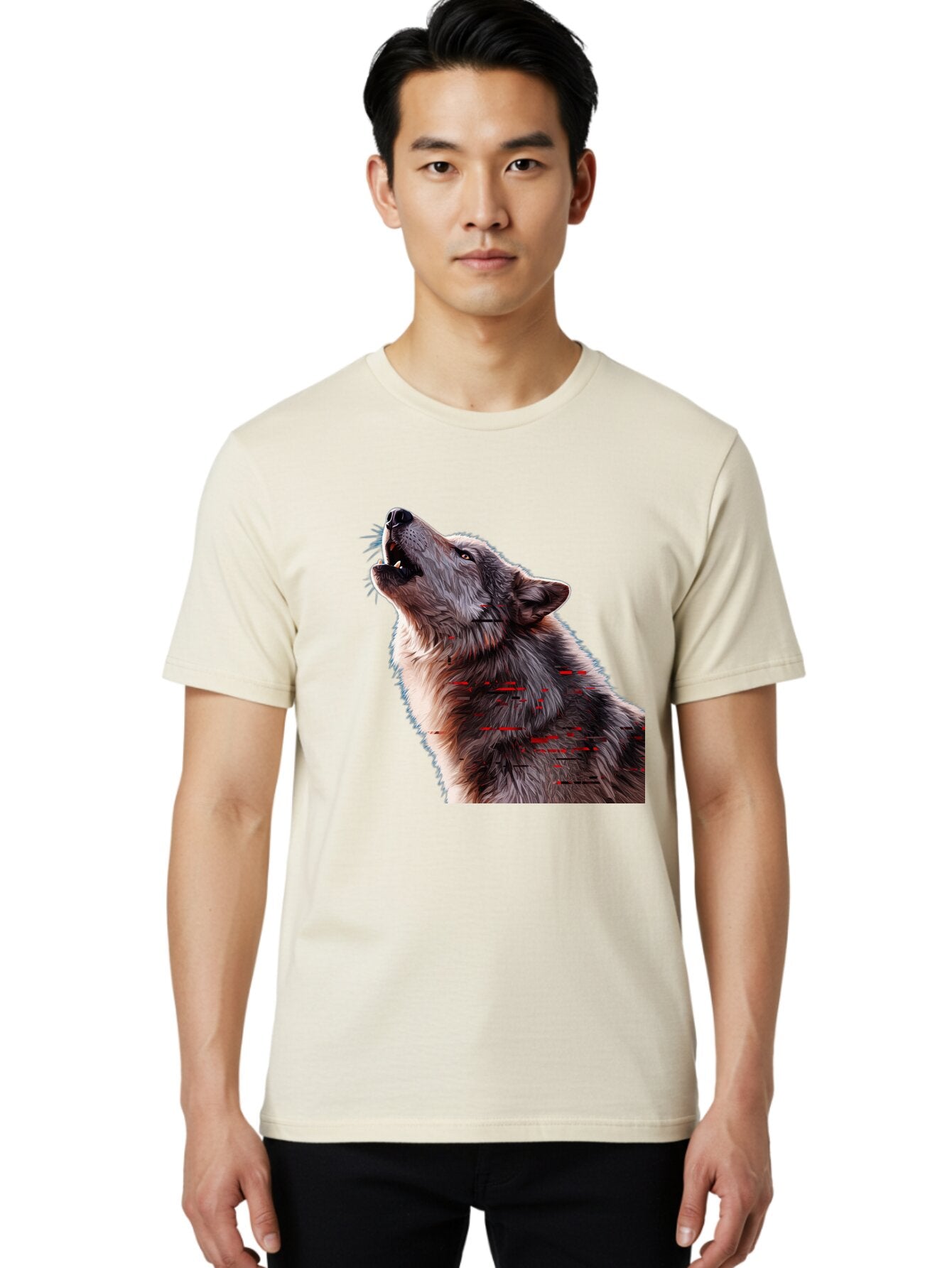 Wolf-Howling-1 Men'S Graphic Tee, 100% Cotton, Comfortable Casual Summer Wear, Machine Washable, Vintage Camera, Old Camera, Antique Camera, Black Camera, Classic Photography, Photography Equipment, Nostalgic Device, Film Camera, Camera Art Baq219 27