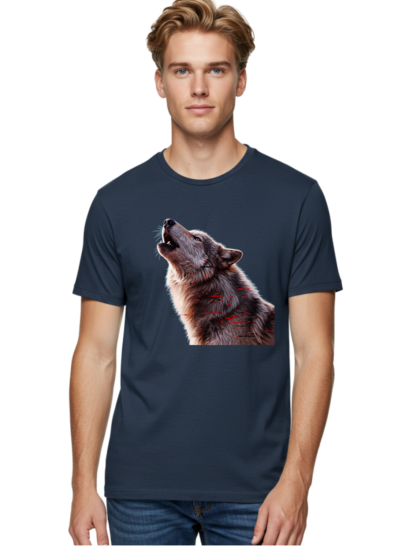 Wolf-Howling-1 Men'S Graphic Tee, 100% Cotton, Comfortable Casual Summer Wear, Machine Washable, Vintage Camera, Old Camera, Antique Camera, Black Camera, Classic Photography, Photography Equipment, Nostalgic Device, Film Camera, Camera Art Baq219 28