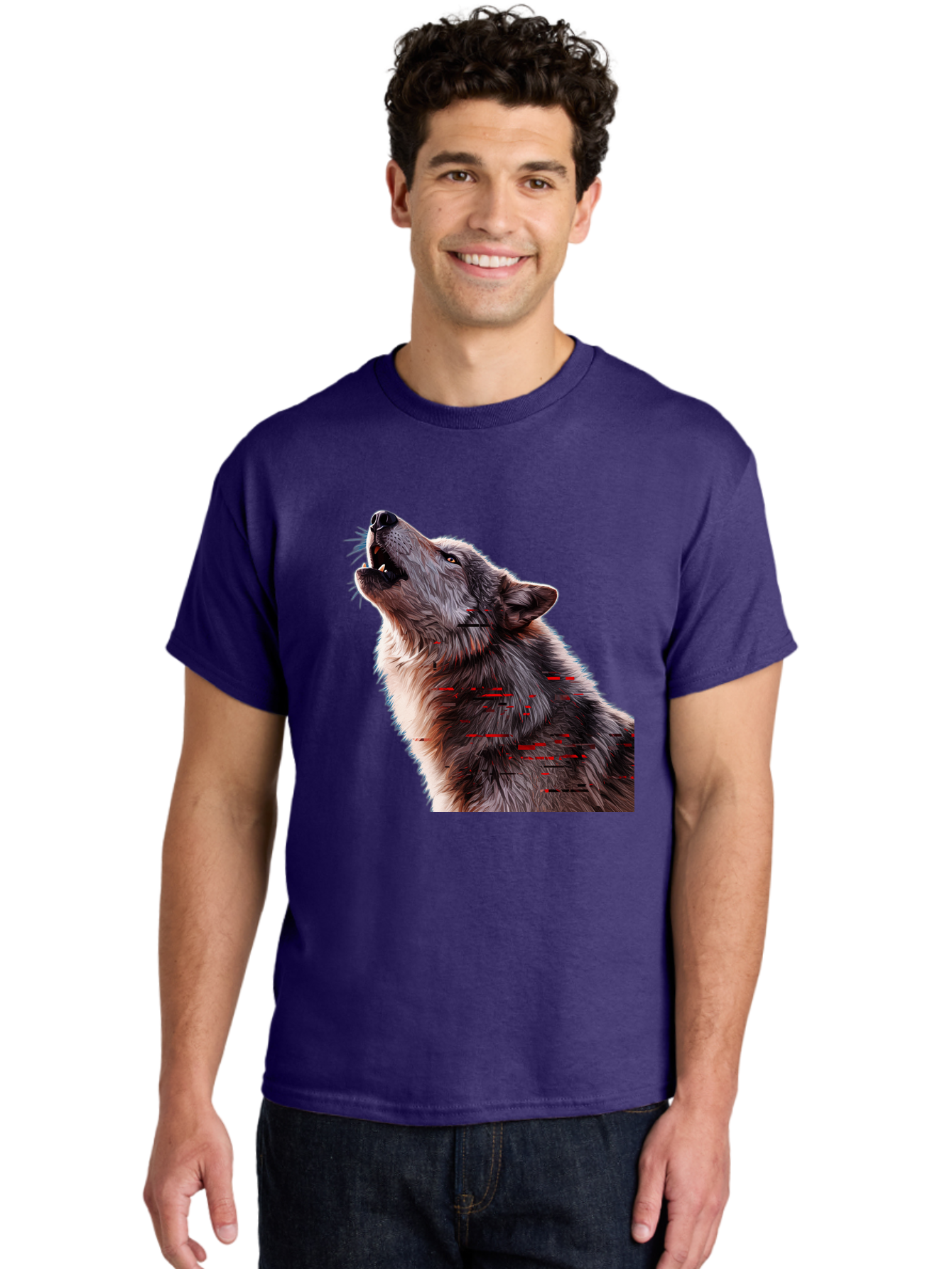 Wolf-Howling-1 Men'S Graphic Tee, 100% Cotton, Comfortable Casual Summer Wear, Machine Washable, Vintage Camera, Old Camera, Antique Camera, Black Camera, Classic Photography, Photography Equipment, Nostalgic Device, Film Camera, Camera Art Baq219 26