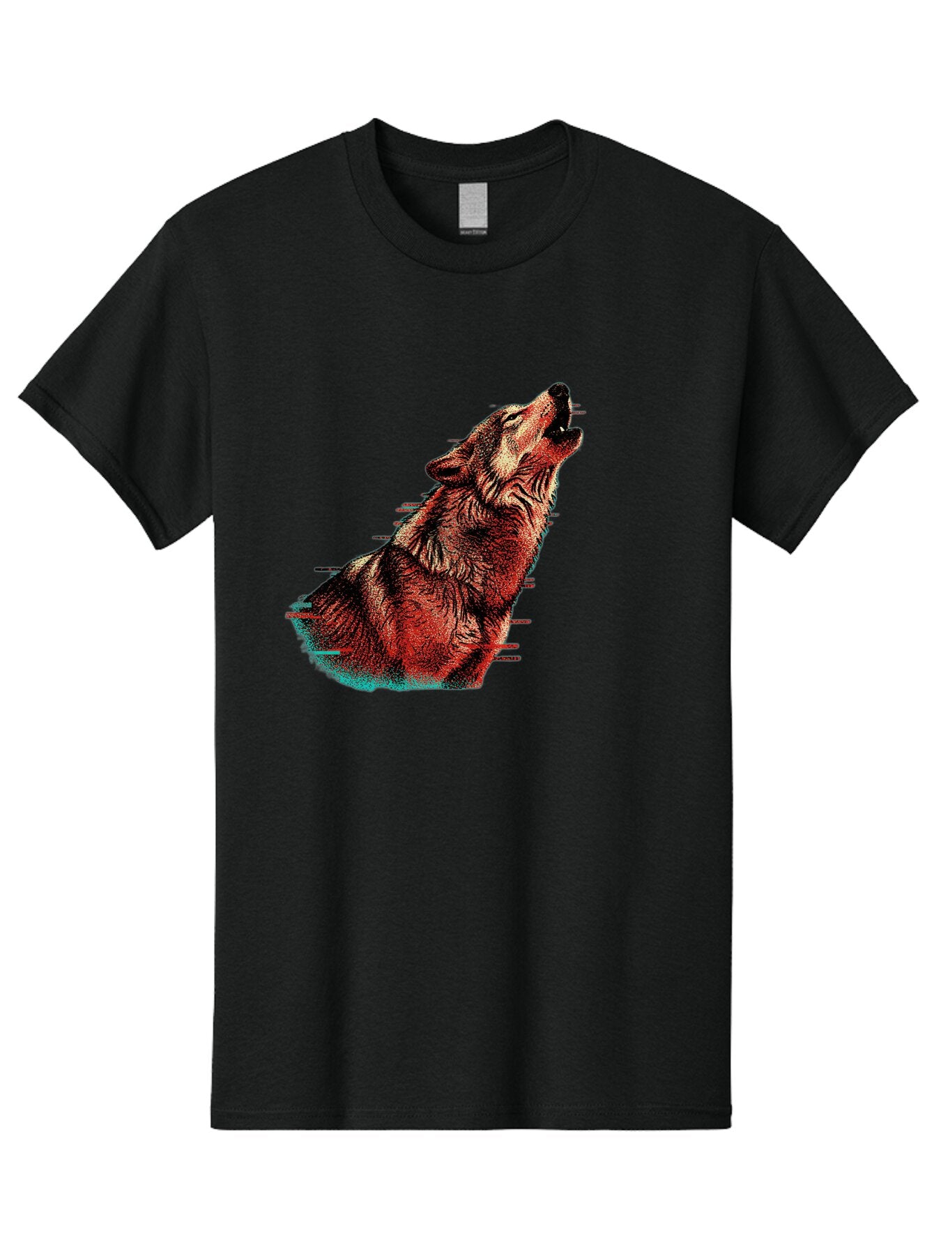 Wolf-Howling-2 Men'S Graphic Tee, 100% Cotton, Comfortable Casual Summer Wear, Machine Washable, Vintage Camera, Old Camera, Antique Camera, Black Camera, Classic Photography, Photography Equipment, Nostalgic Device, Film Camera, Camera Art Baq220 8