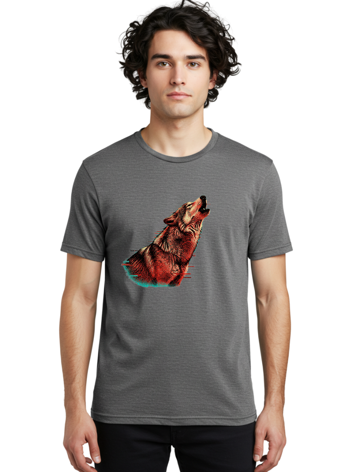 Wolf-Howling-2 Men'S Graphic Tee, 100% Cotton, Comfortable Casual Summer Wear, Machine Washable, Vintage Camera, Old Camera, Antique Camera, Black Camera, Classic Photography, Photography Equipment, Nostalgic Device, Film Camera, Camera Art Baq220 27