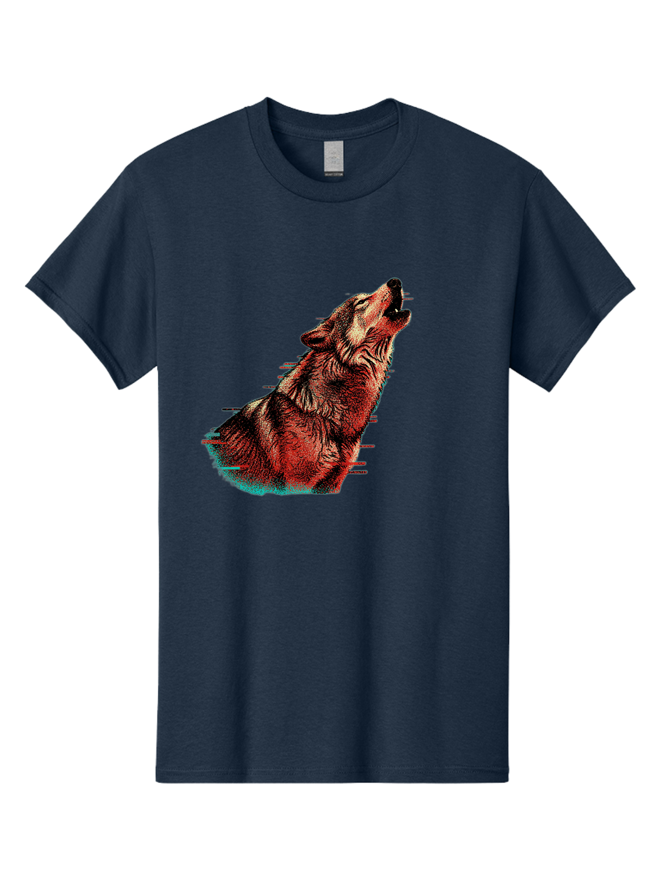 Wolf-Howling-2 Men'S Graphic Tee, 100% Cotton, Comfortable Casual Summer Wear, Machine Washable, Vintage Camera, Old Camera, Antique Camera, Black Camera, Classic Photography, Photography Equipment, Nostalgic Device, Film Camera, Camera Art Baq220