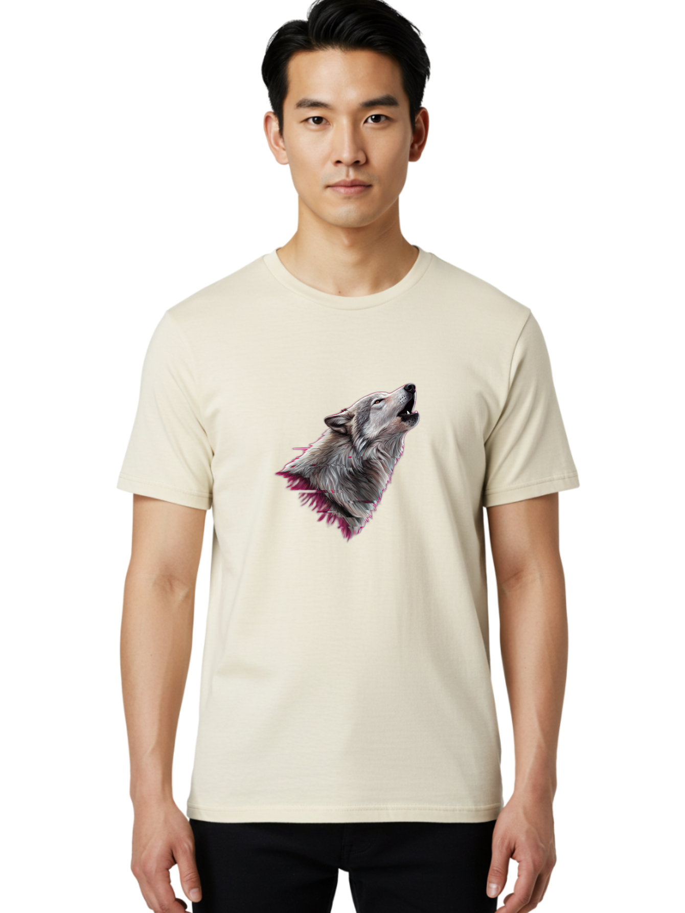 Wolf-Howling-3 Men'S Graphic Tee, 100% Cotton, Comfortable Casual Summer Wear, Machine Washable, Vintage Camera, Old Camera, Antique Camera, Black Camera, Classic Photography, Photography Equipment, Nostalgic Device, Film Camera, Camera Art Baq221 26