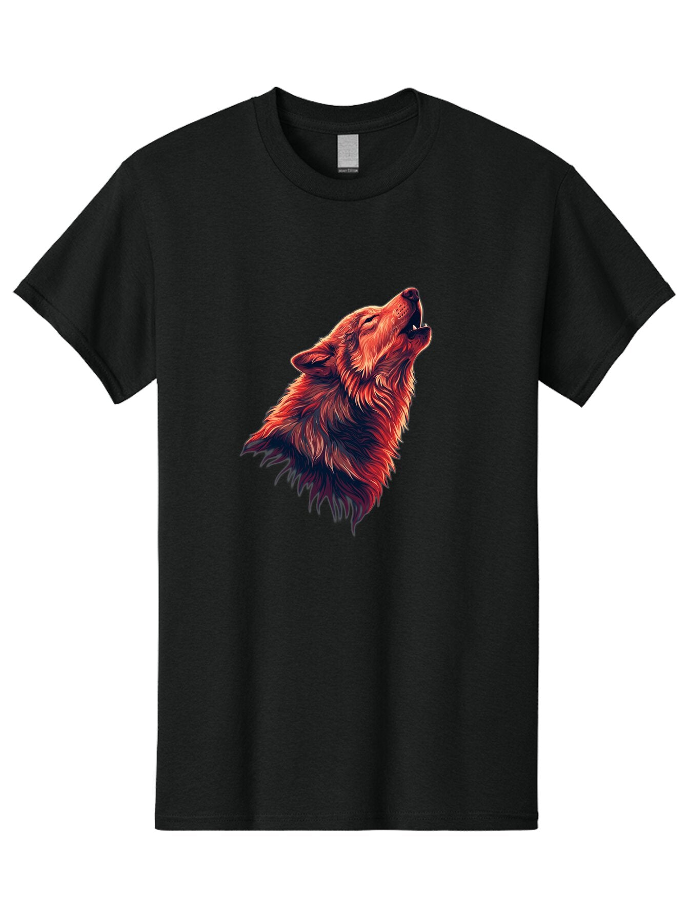 Wolf-Howling-4 Men'S Graphic Tee, 100% Cotton, Comfortable Casual Summer Wear, Machine Washable, Vintage Camera, Old Camera, Antique Camera, Black Camera, Classic Photography, Photography Equipment, Nostalgic Device, Film Camera, Camera Art Baq222
