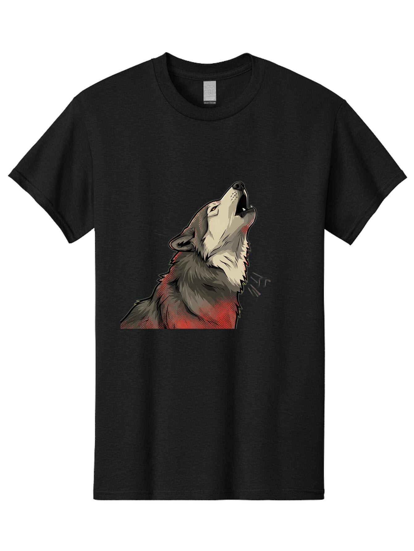 Wolf-Howling-5 Men'S Graphic Tee, 100% Cotton, Comfortable Casual Summer Wear, Machine Washable, Vintage Camera, Old Camera, Antique Camera, Black Camera, Classic Photography, Photography Equipment, Nostalgic Device, Film Camera, Camera Art Baq223 12