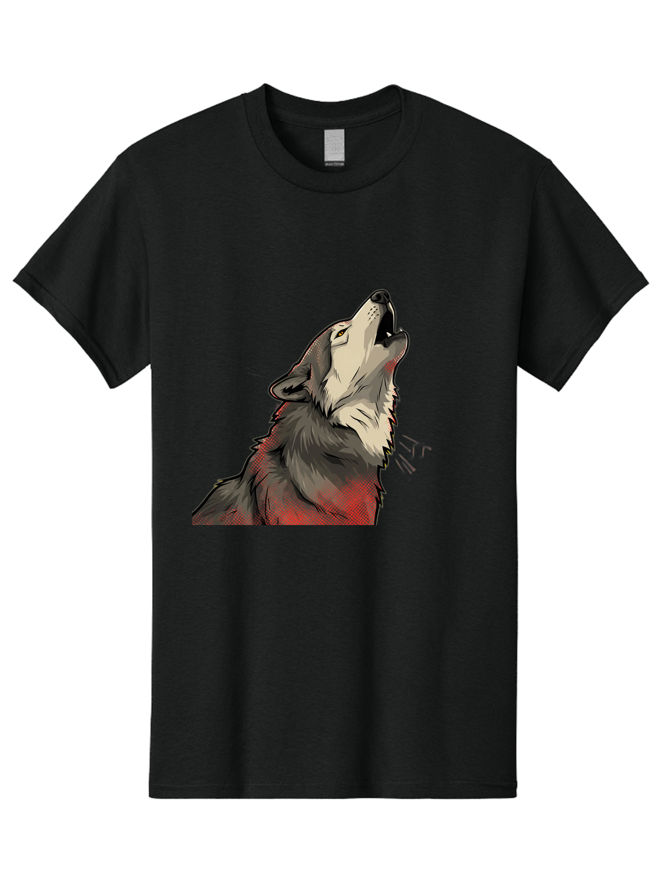 Wolf-Howling-5 Men'S Graphic Tee, 100% Cotton, Comfortable Casual Summer Wear, Machine Washable, Vintage Camera, Old Camera, Antique Camera, Black Camera, Classic Photography, Photography Equipment, Nostalgic Device, Film Camera, Camera Art Baq223 13